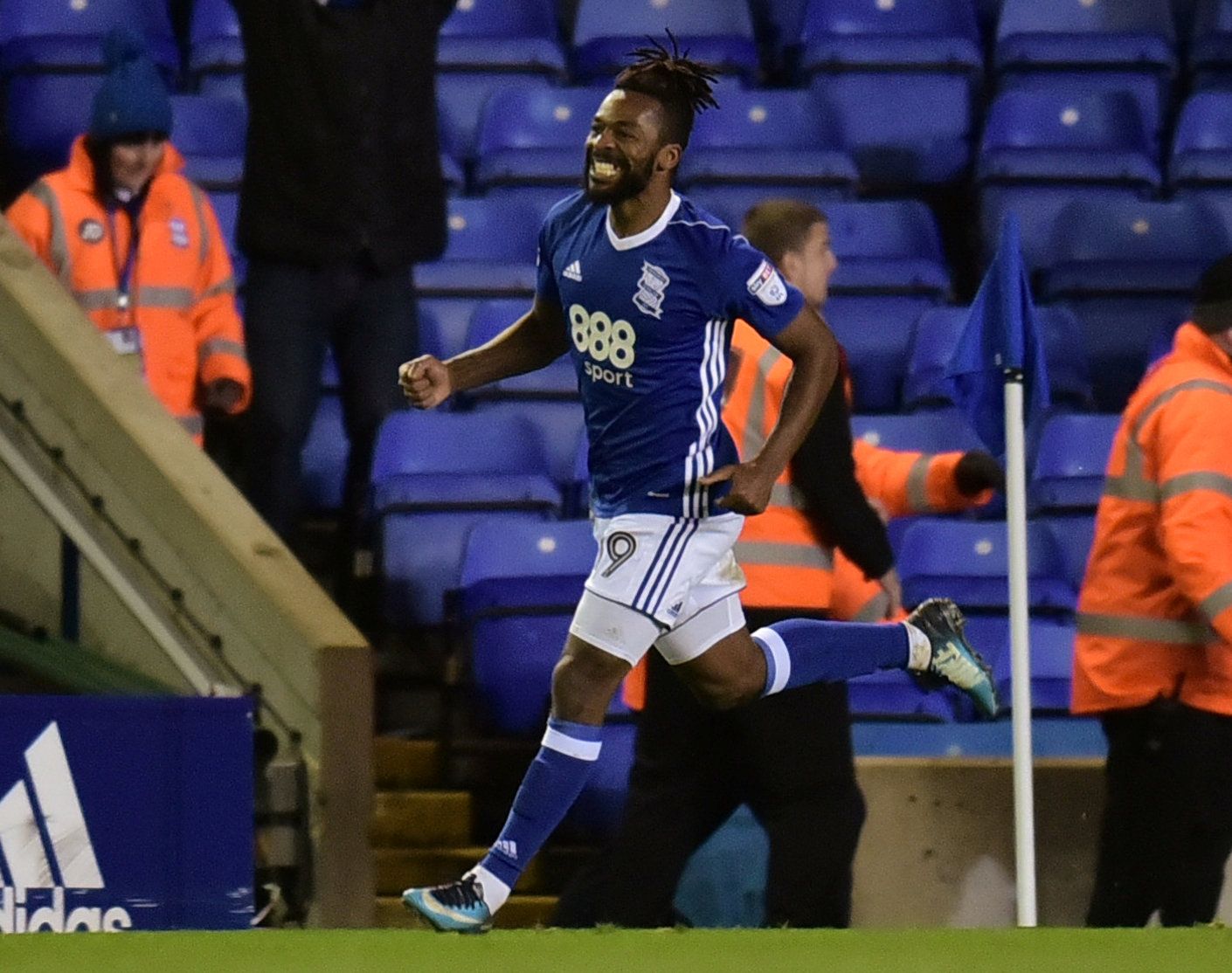 Soccer Football - Championship - Birmingham City vs Leeds United - St Andrew’s, Birmingham, Britain - December 30, 2017   Birmingham City's Jacques Maghoma celebrates scoring their first goal   Action Images/Paul Burrows    EDITORIAL USE ONLY. No use with unauthorized audio, video, data, fixture lists, club/league logos or 