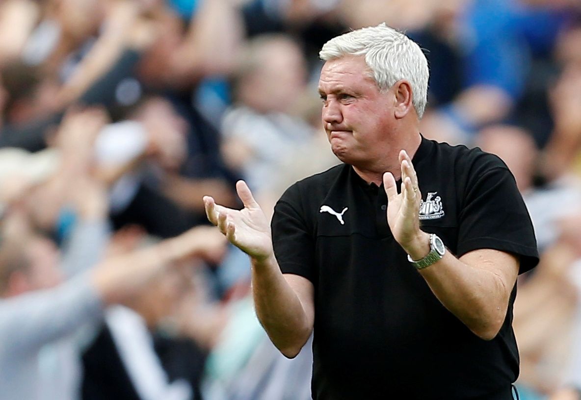 Soccer Football - Premier League - Newcastle United v Watford - St James' Park, Newcastle, Britain - August 31, 2019  Newcastle United manager Steve Bruce   Action Images via Reuters/Craig Brough  EDITORIAL USE ONLY. No use with unauthorized audio, video, data, fixture lists, club/league logos or 