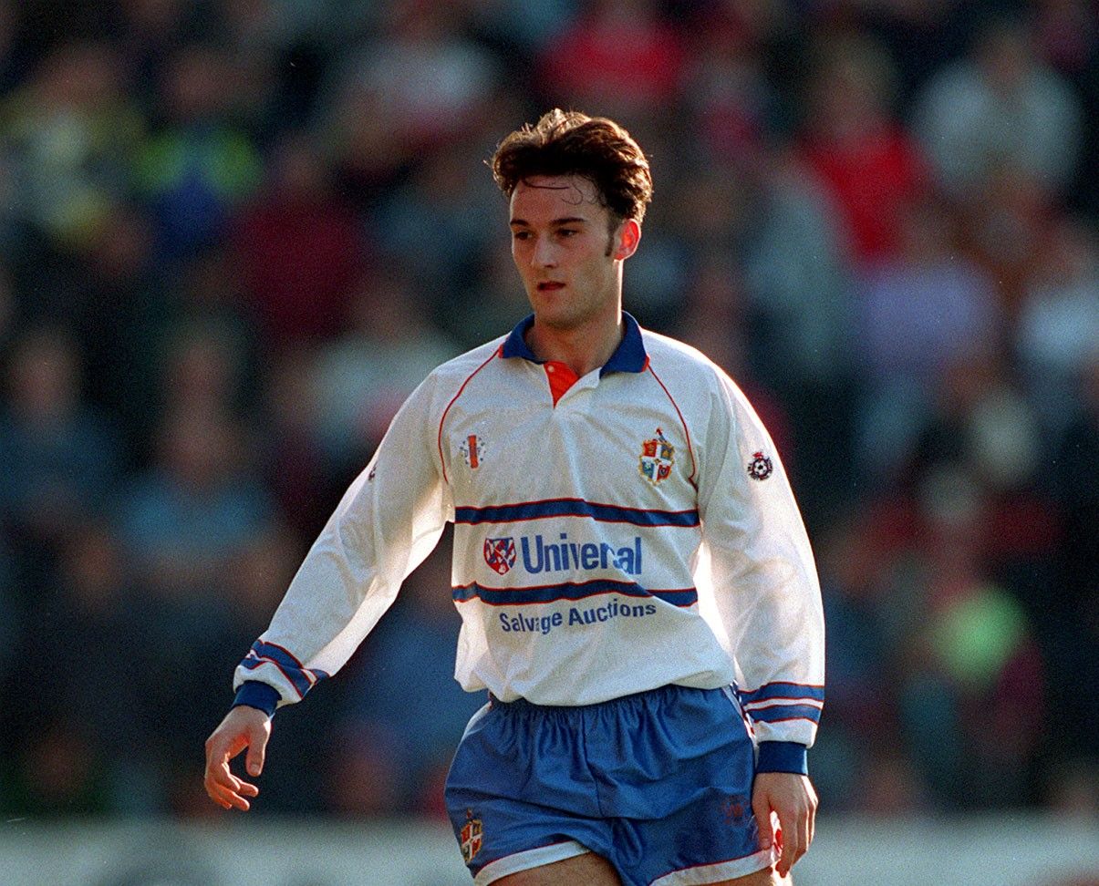 Scott Oakes - Luton Town stock 26/3/94 
Pic : Action Images