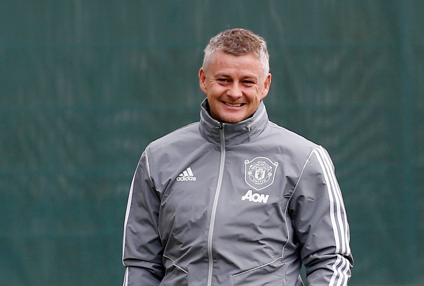 Soccer Football - Europa League - Manchester United Training - Aon Training Complex, Manchester, Britain - March 11, 2020 Manchester United manager Ole Gunnar Solskjaer during training Action Images via Reuters/Craig Brough