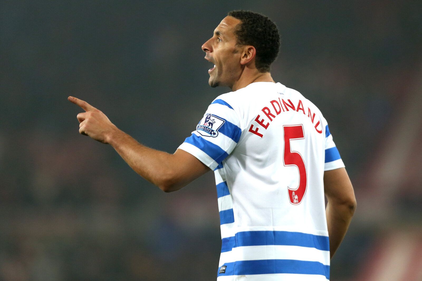 Football - Sunderland v Queens Park Rangers - Barclays Premier League - The Stadium of Light - 14/15 - 10/2/15 
QPR's Rio Ferdinand 
Mandatory Credit: Action Images / Lee Smith 
EDITORIAL USE ONLY. No use with unauthorized audio, video, data, fixture lists, club/league logos or 