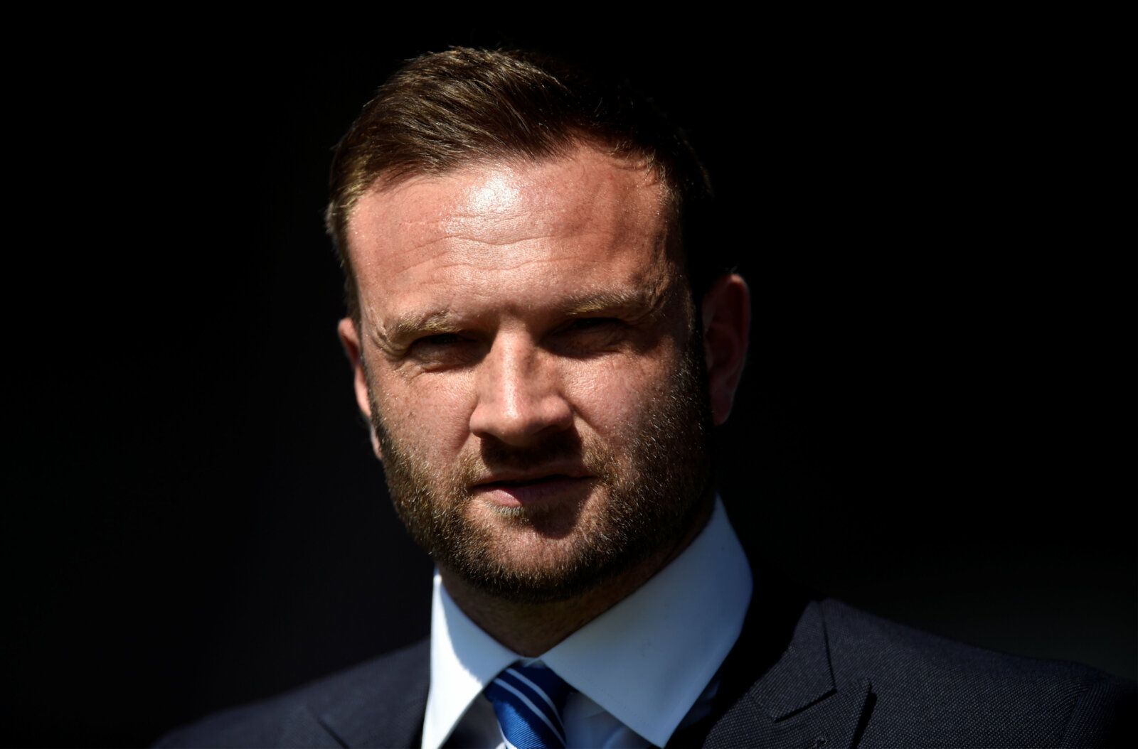 Soccer Football - League Two - Barnet vs Chesterfield - The Hive, London, Britain - May 5, 2018  Chesterfield manager Ian Evatt before the match   Action Images/Adam Holt  EDITORIAL USE ONLY. No use with unauthorized audio, video, data, fixture lists, club/league logos or 