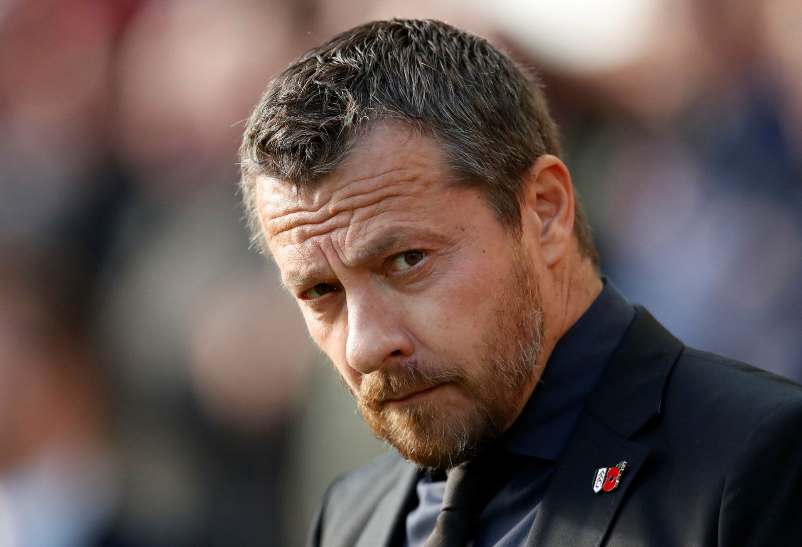 Soccer Football - Premier League - Liverpool v Fulham - Anfield, Liverpool, Britain - November 11, 2018  Fulham manager Slavisa Jokanovic           Action Images via Reuters/Andrew Boyers  EDITORIAL USE ONLY. No use with unauthorized audio, video, data, fixture lists, club/league logos or "live" services. Online in-match use limited to 75 images, no video emulation. No use in betting, games or single club/league/player publications.  Please contact your account representative for further details