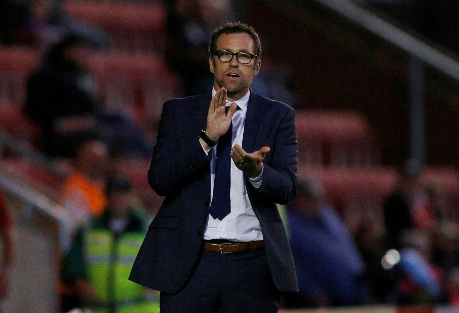 Soccer Football - Carabao Cup First Round - Crewe Alexandra vs Bolton Wanderers - Crewe, Britain - August 9, 2017   Crewe Alexandra manager David Artell   Action Images/Craig Brough