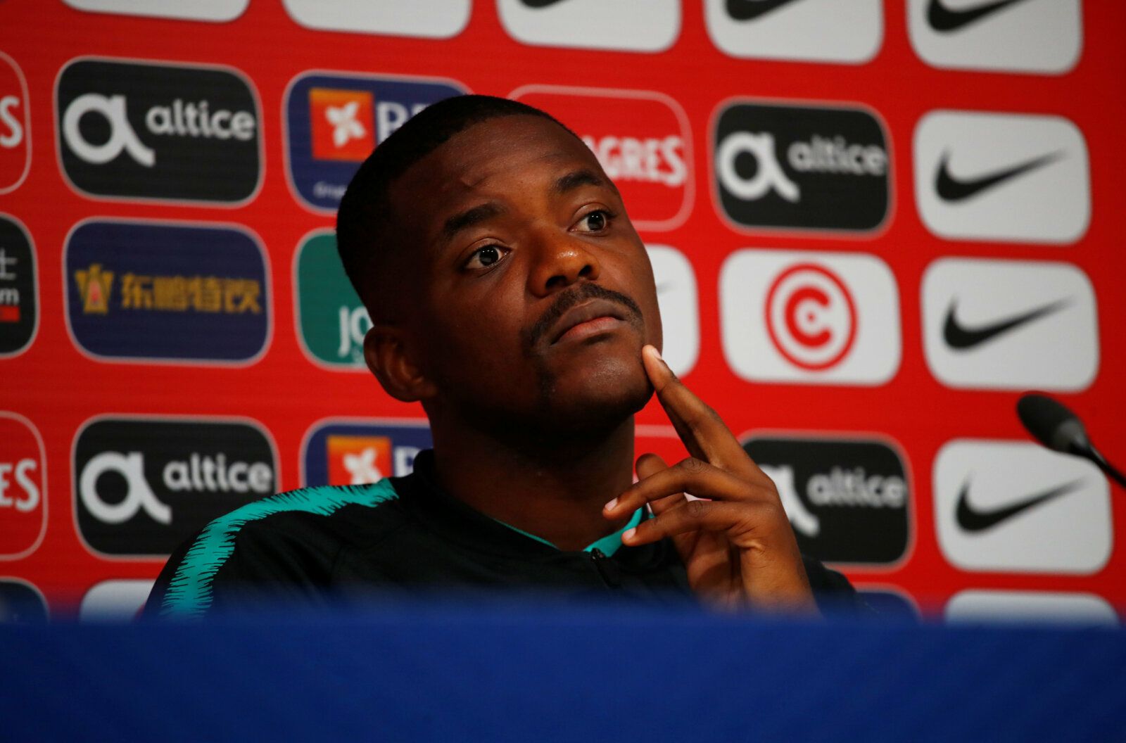 Soccer Football - UEFA Nations League - Portugal Press Conference - San Siro, Milan, Italy - November 16, 2018   Portugal's William Carvalho during the press conference    REUTERS/Alessandro Garofalo