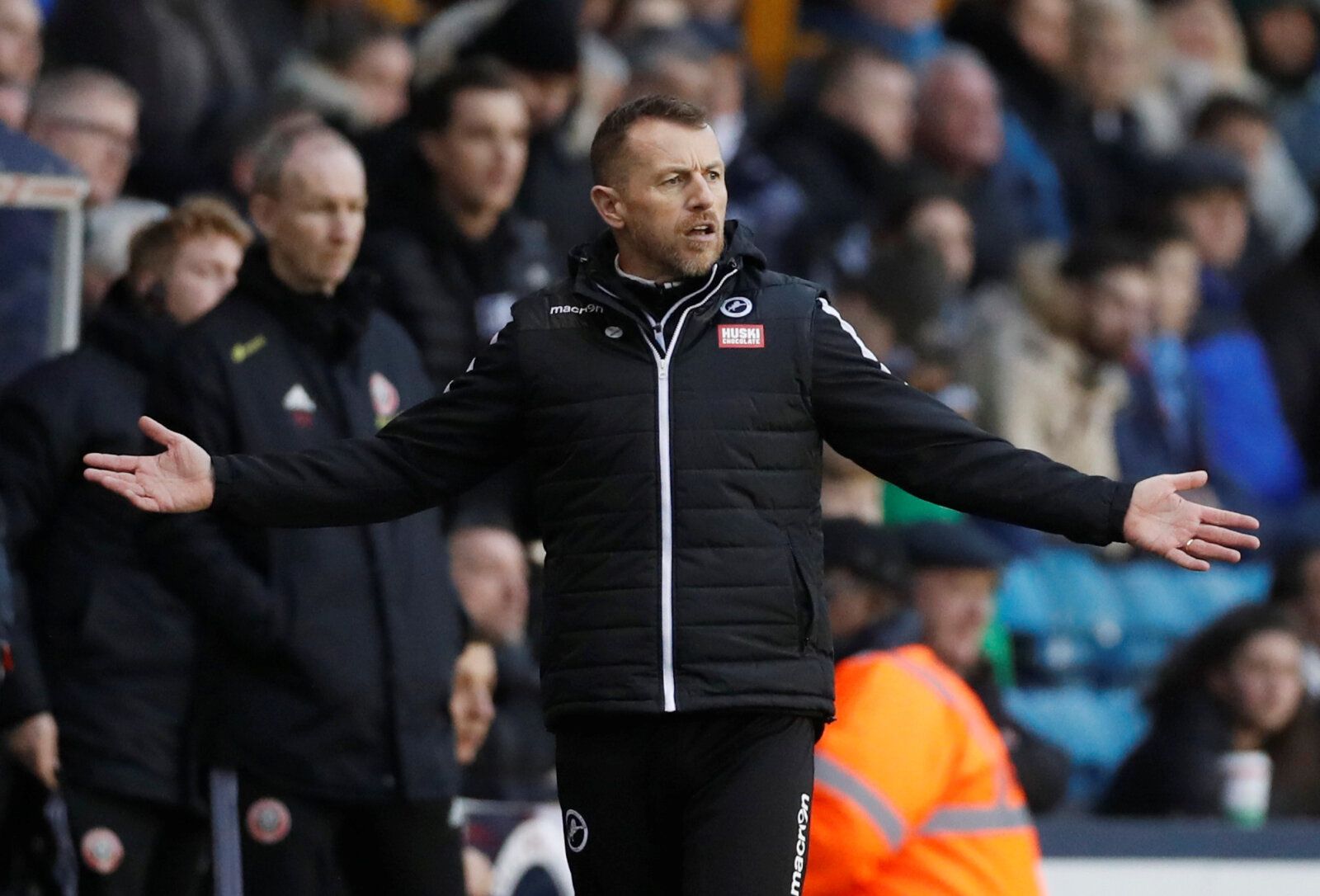 Soccer Football - FA Cup Fourth Round - Millwall v Sheffield United - The Den, London, Britain - January 25, 2020  Millwall manager Gary Rowett    Action Images via Reuters/Matthew Childs