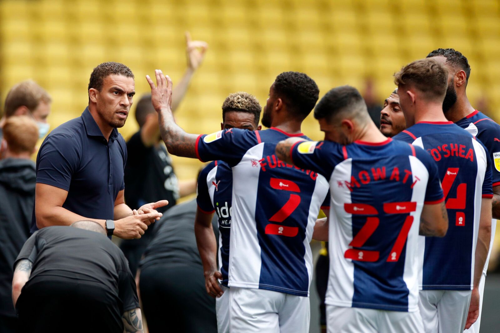 Soccer Football - Pre Season Friendly - Watford v West Bromwich Albion - Vicarage Road, Watford, Britain - July 24, 2021 West Bromwich Albion manager Valerien Ismael Action Images via Reuters/Paul Childs