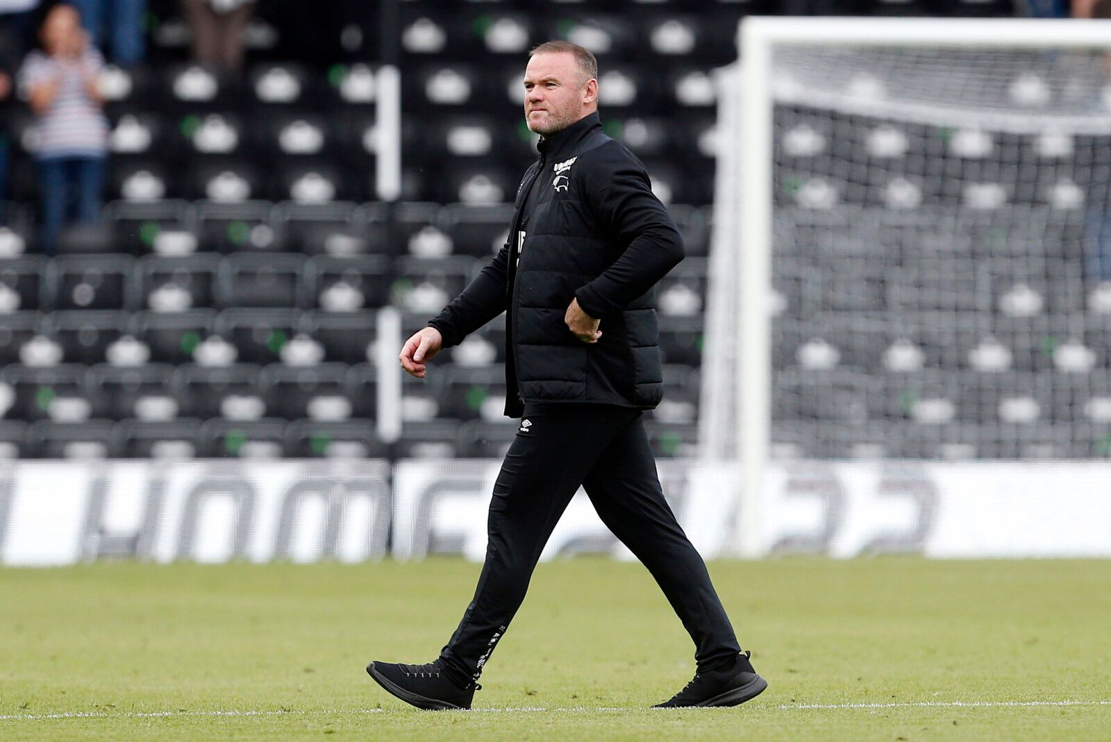 Soccer Football - Championship - Derby County v Huddersfield Town - Pride Park, Derby, Britain - August 7, 2021  Derby County manager Wayne Rooney after the match Action Images/Craig Brough