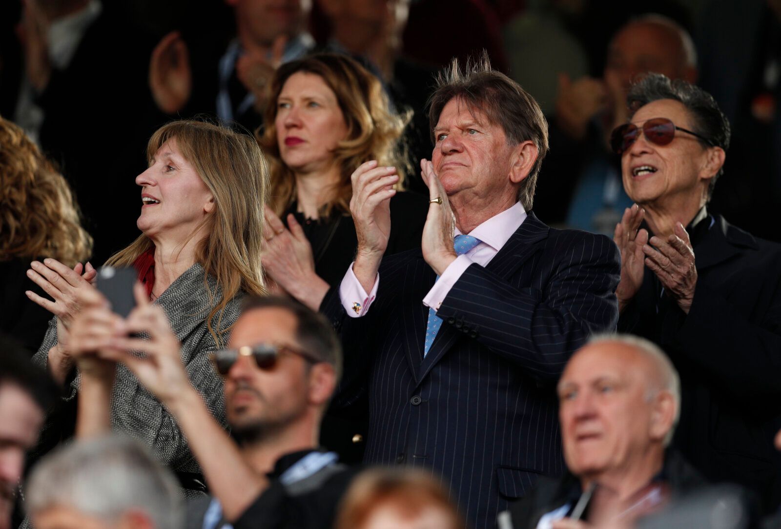 Britain Football Soccer - Fulham v Reading - Sky Bet Championship Play Off Semi Final First Leg - Craven Cottage - 13/5/17 Reading chairman Sir John Madejski before the match  Action Images via Reuters / John Sibley Livepic EDITORIAL USE ONLY. No use with unauthorized audio, video, data, fixture lists, club/league logos or 