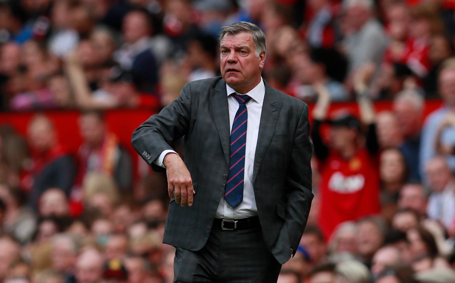 Britain Football Soccer - Manchester United v Crystal Palace - Premier League - Old Trafford - 21/5/17 Crystal Palace manager Sam Allardyce Action Images via Reuters / Jason Cairnduff Livepic EDITORIAL USE ONLY. No use with unauthorized audio, video, data, fixture lists, club/league logos or 