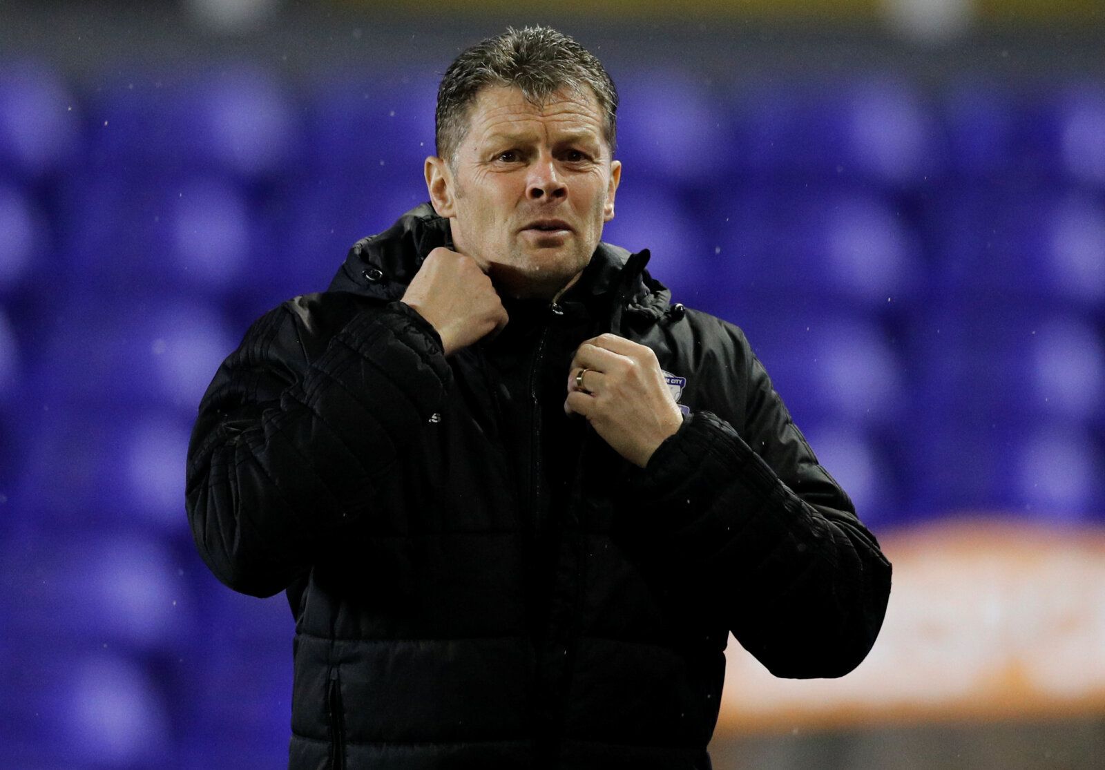 Soccer Football - FA Cup Fourth Round Replay - Birmingham City vs Huddersfield Town - St Andrew's, Birmingham, Britain - February 6, 2018   Birmingham City manager Steve Cotterill before the match   REUTERS/Darren Staples