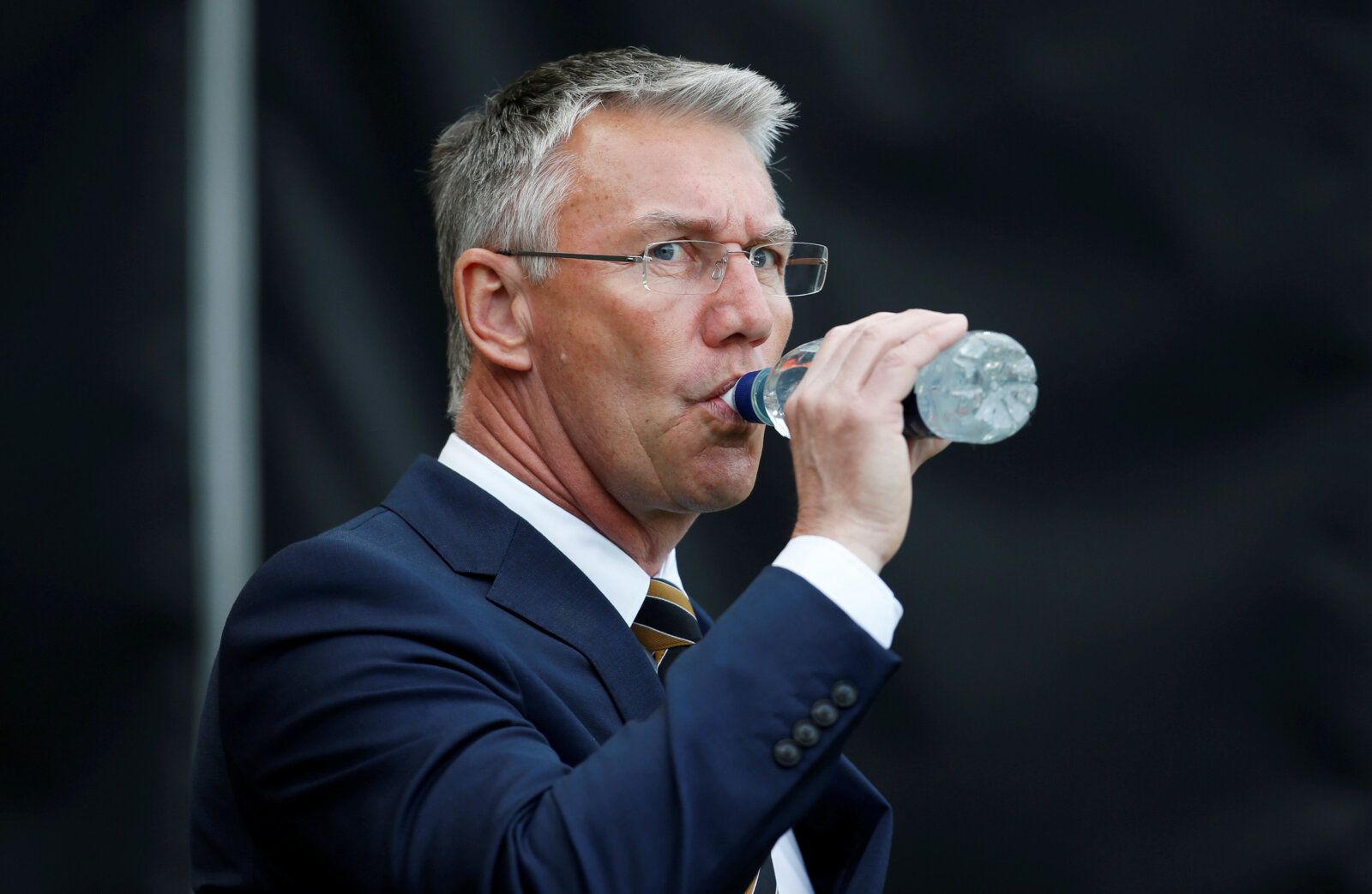 Soccer Football - Championship - Hull City v Sheffield United - KCOM Stadium, Hull, Britain - April 22, 2019  Hull City manager Nigel Adkins before the game  Action Images/Ed Sykes  EDITORIAL USE ONLY. No use with unauthorized audio, video, data, fixture lists, club/league logos or 