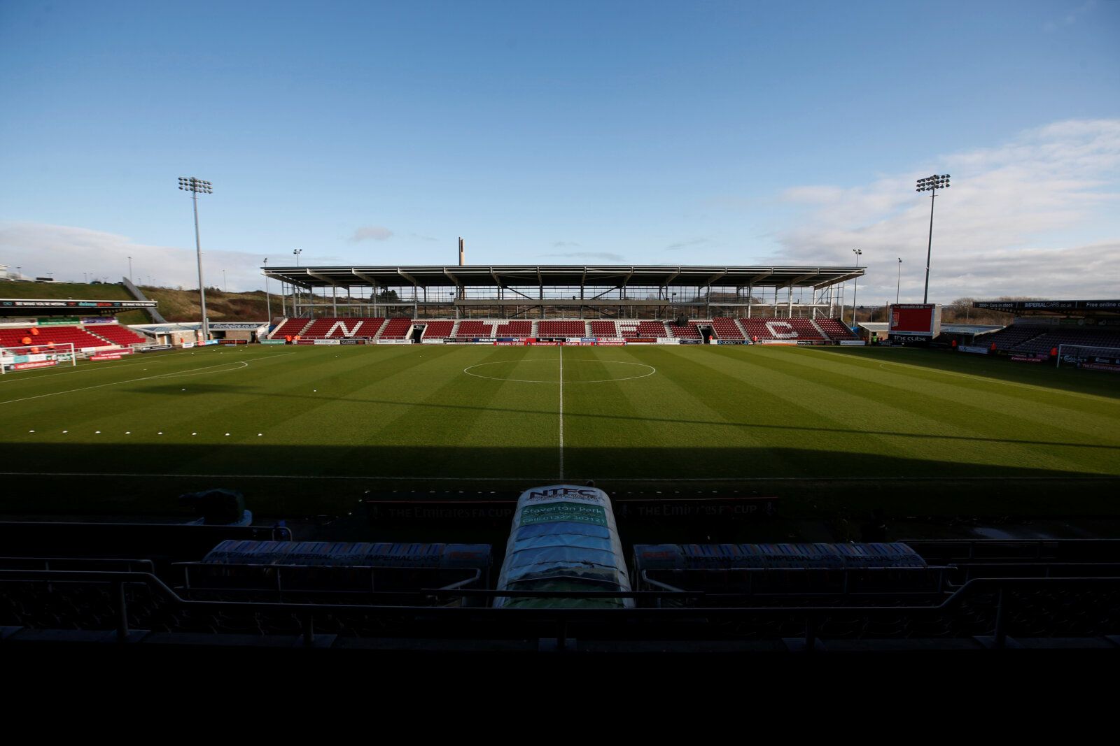 Soccer Football - FA Cup Second Round - Northampton Town v Notts County - Sixfields Stadium, Northampton, Britain - December 1, 2019  General view inside the ground before the match  Action Images/Ed Sykes