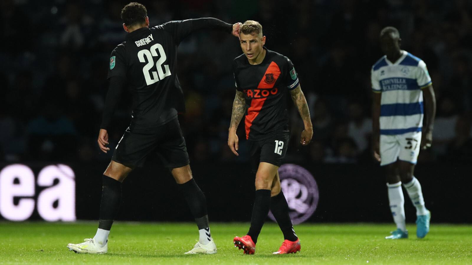 QPR's Charlie Austin reveals hilarious exchange with Everton's Lucas Digne
