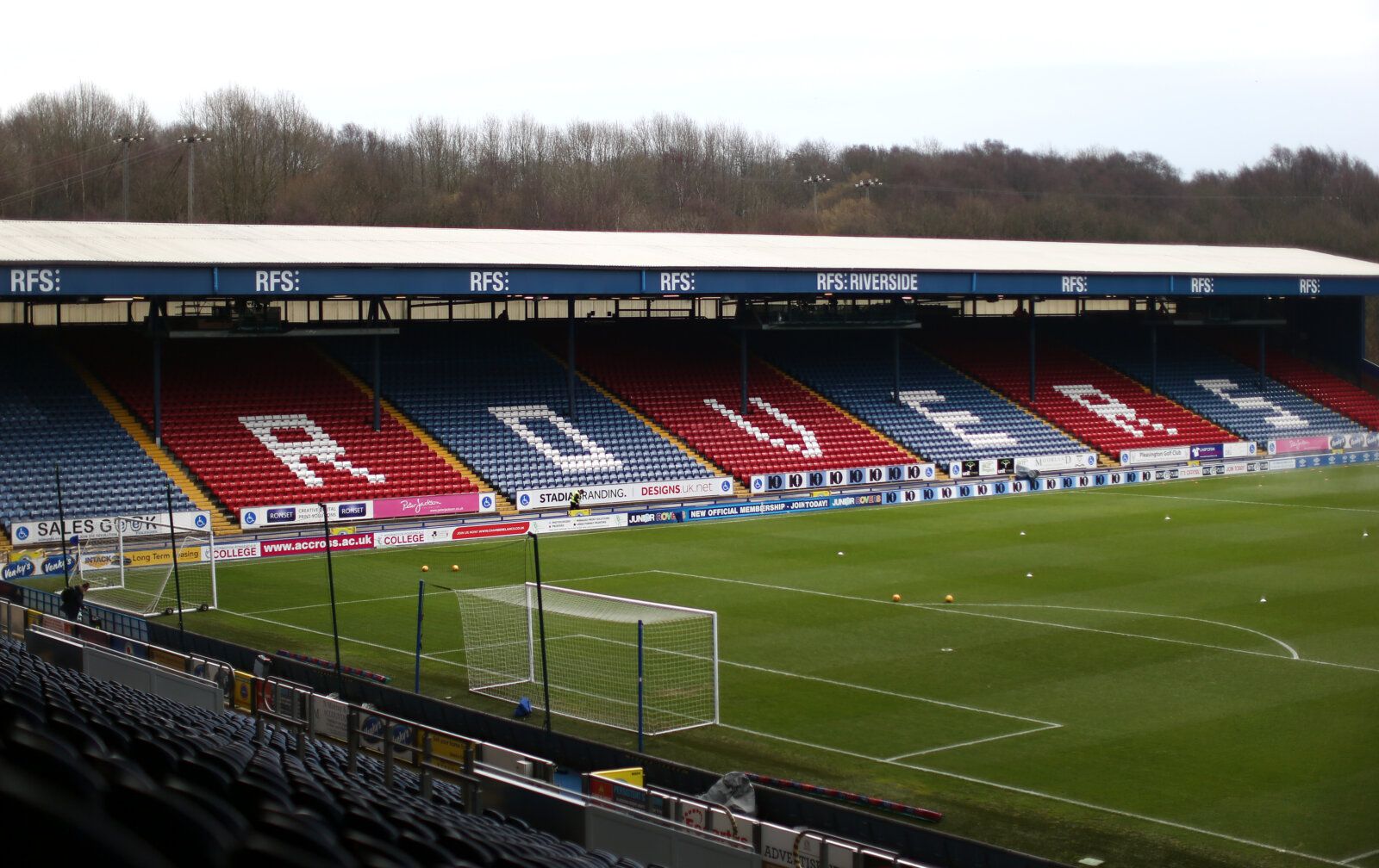 BLACKBURN, ENGLAND - FEBRUARY 17: General stadium view ahead of the Sky Bet Championship match between Blackburn Rovers and Middlesbrough at Ewood Park on February 17, 2019 in Blackburn, England. (Photo by Jan Kruger/Getty Images)