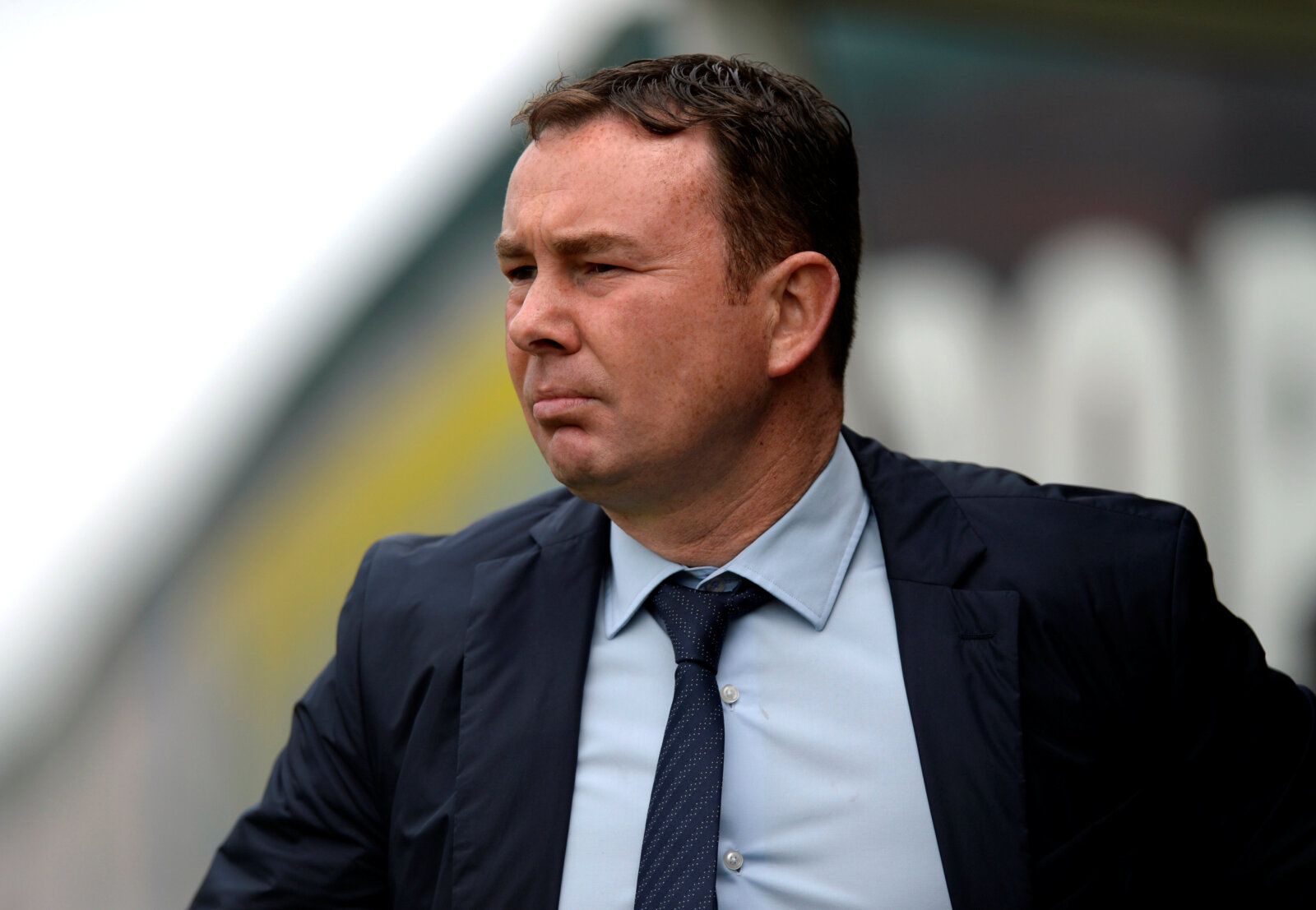 Soccer Football - League One - Plymouth Argyle v Barnsley - Home Park, Plymouth, Britain - April 22, 2019  Plymouth Argyle manager Derek Adams  Action Images/Adam Holt  EDITORIAL USE ONLY. No use with unauthorized audio, video, data, fixture lists, club/league logos or 