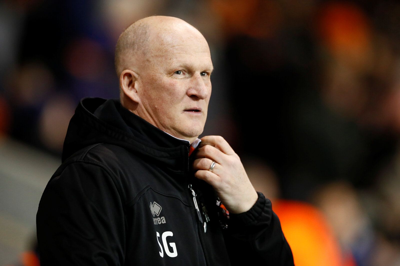 Soccer Football - FA Cup Third Round Replay - Blackpool v Reading - Bloomfield Road, Blackpool, Britain - January 14, 2020  Blackpool manager Simon Grayson before the match   Action Images/Jason Cairnduff