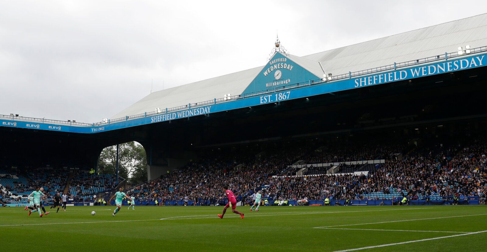 Soccer Football - Carabao Cup First Round - Sheffield Wednesday v Huddersfield Town - Hillsborough, Sheffield, Britain - August 1, 2021 General view during the match Action Images/Lee Smith