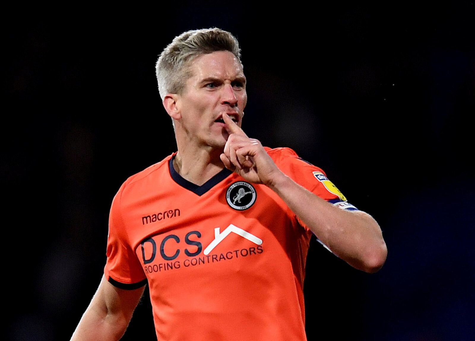 Soccer Football - Championship - Ipswich Town v Millwall - Portman Road, Ipswich, Britain - January 1, 2019   Millwall's Steve Morison celebrates at the end of the match   Action Images/Alan Walter    EDITORIAL USE ONLY. No use with unauthorized audio, video, data, fixture lists, club/league logos or 