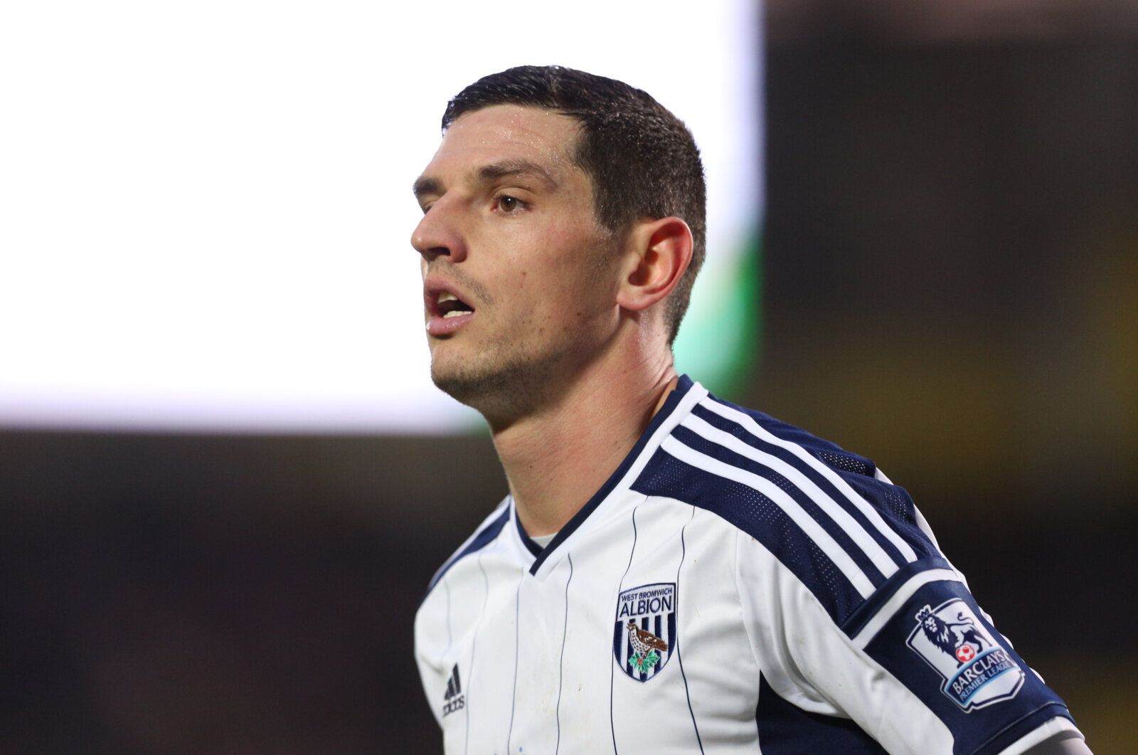 Football - Hull City v West Bromwich Albion - Barclays Premier League - The Kingston Communications Stadium - 14/15 - 6/12/14 
Graham Dorrans - West Bromwich Albion  
Mandatory Credit: Action Images / Craig Brough 
EDITORIAL USE ONLY. No use with unauthorized audio, video, data, fixture lists, club/league logos or 