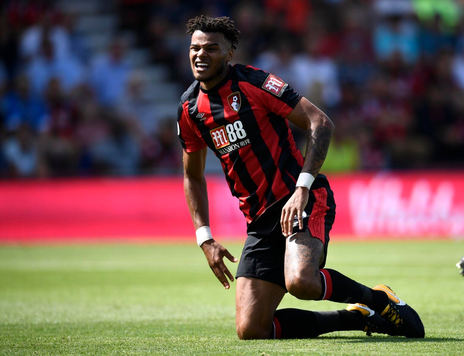 Football Soccer - Premier League - AFC Bournemouth vs Manchester City, Bournemouth, Britain – August 26, 2017. Bournemouth's Tyrone Mings. REUTERS/Dylan Martinez