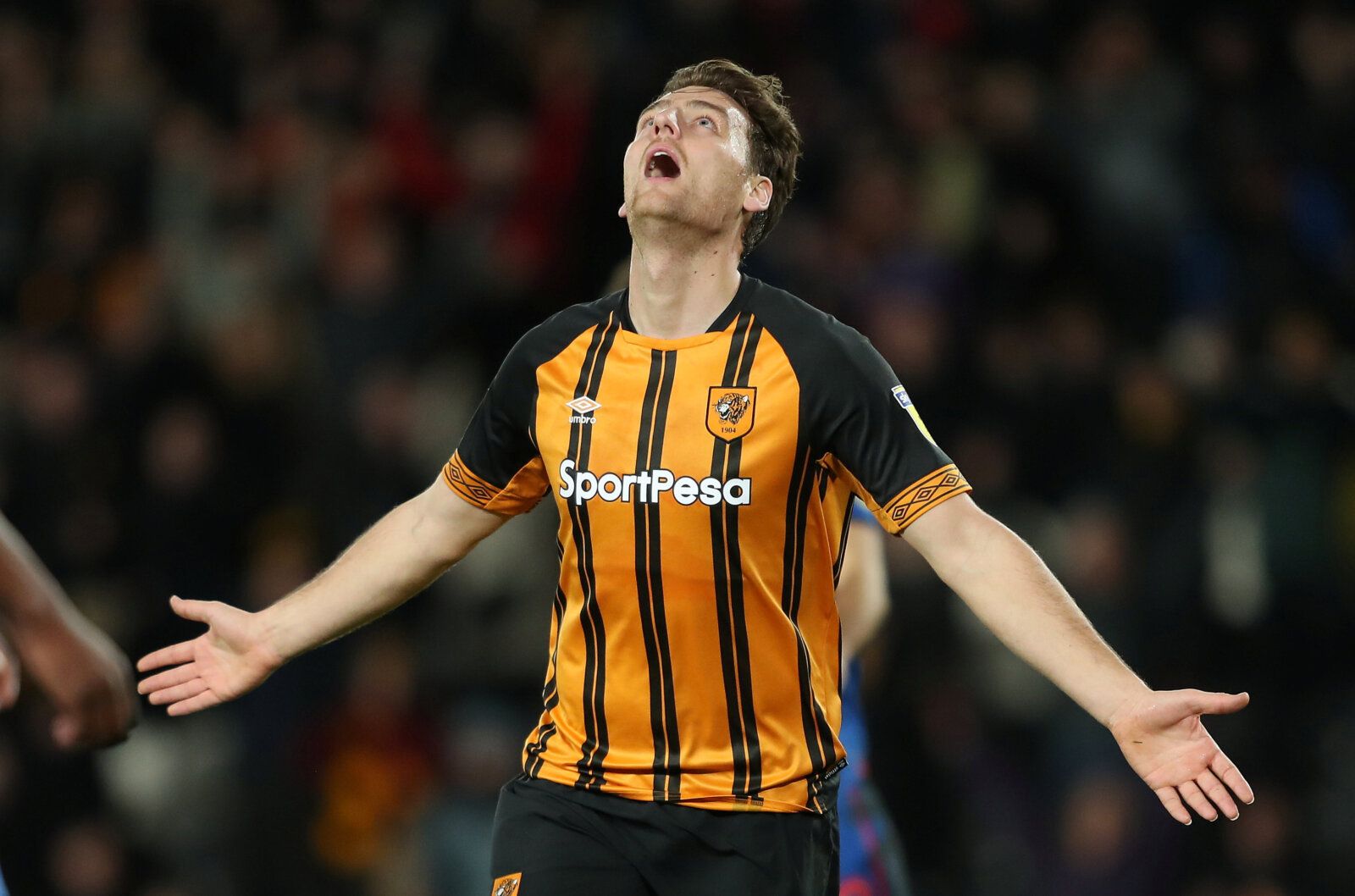 Soccer Football - Championship - Hull City v Bolton Wanderers - KCOM Stadium, Hull, Britain - January 1, 2019   Hull City's Chris Martin celebrates scoring their fourth goal    Action Images/Lee Smith    EDITORIAL USE ONLY. No use with unauthorized audio, video, data, fixture lists, club/league logos or 