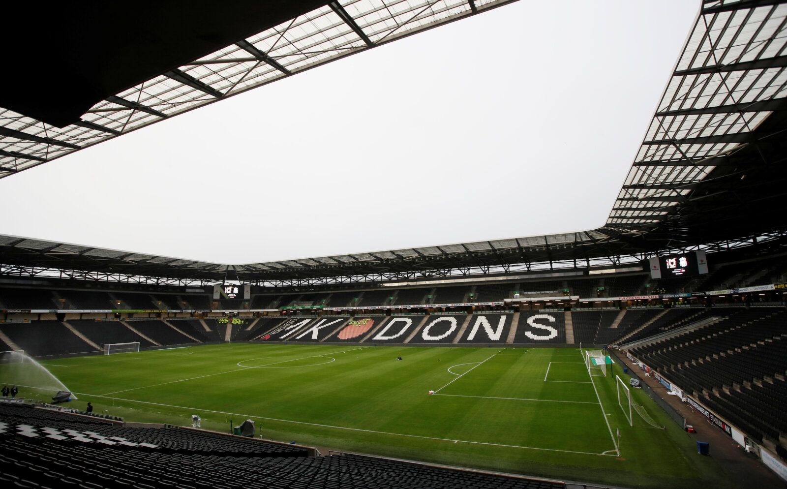 Soccer Football - Carabao Cup - Third Round - Milton Keynes Dons v Liverpool - Stadium MK, Milton Keynes, Britain - September 25, 2019  General view inside the stadium before the match  REUTERS/David Klein  EDITORIAL USE ONLY. No use with unauthorized audio, video, data, fixture lists, club/league logos or 
