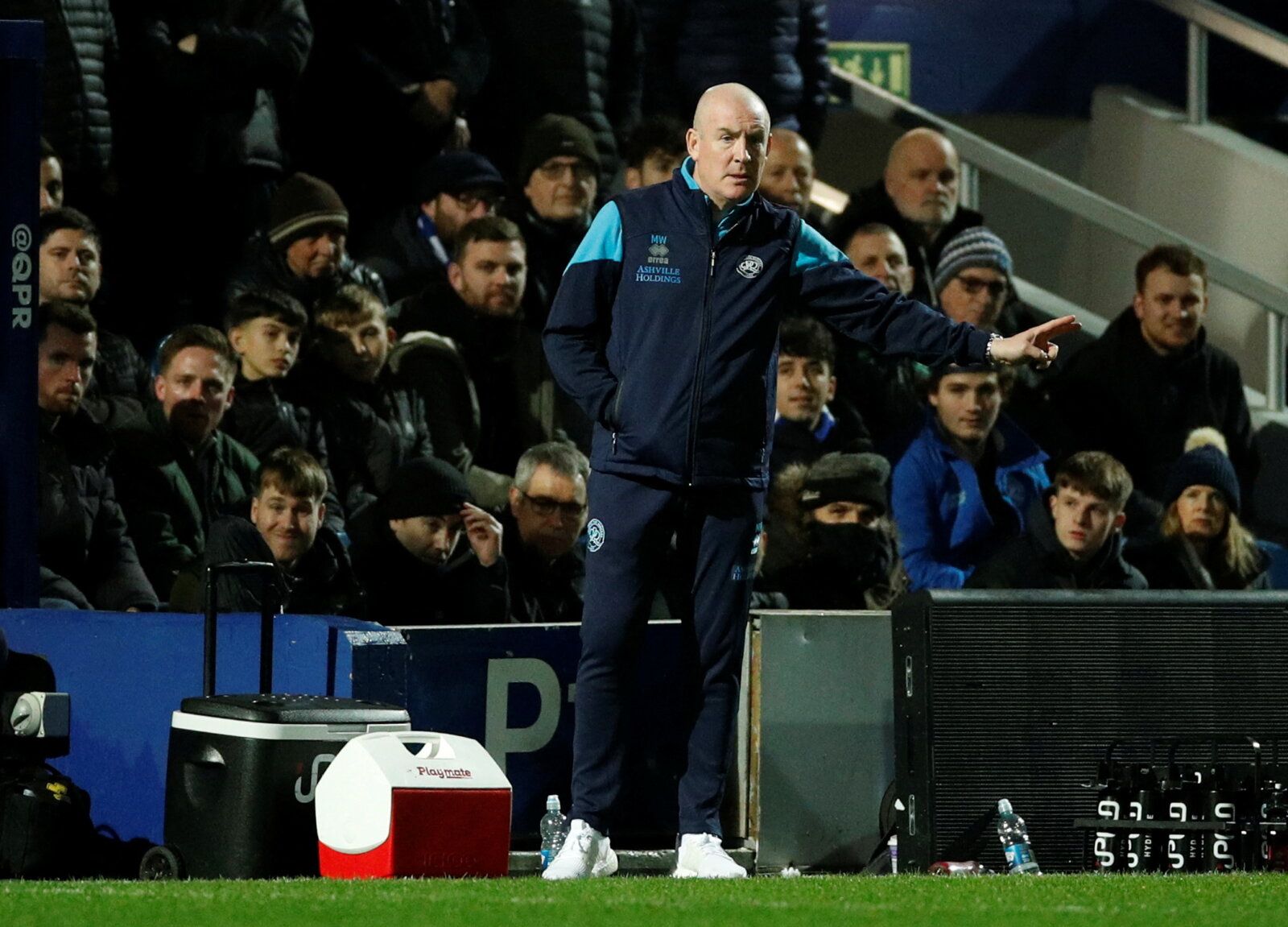 Soccer Football - Championship - Queens Park Rangers v AFC Bournemouth - Loftus Road, London, Britain - December 27, 2021  Queens Park Rangers manager Mark Warburton  Action Images/Andrew Boyers  EDITORIAL USE ONLY. No use with unauthorized audio, video, data, fixture lists, club/league logos or 