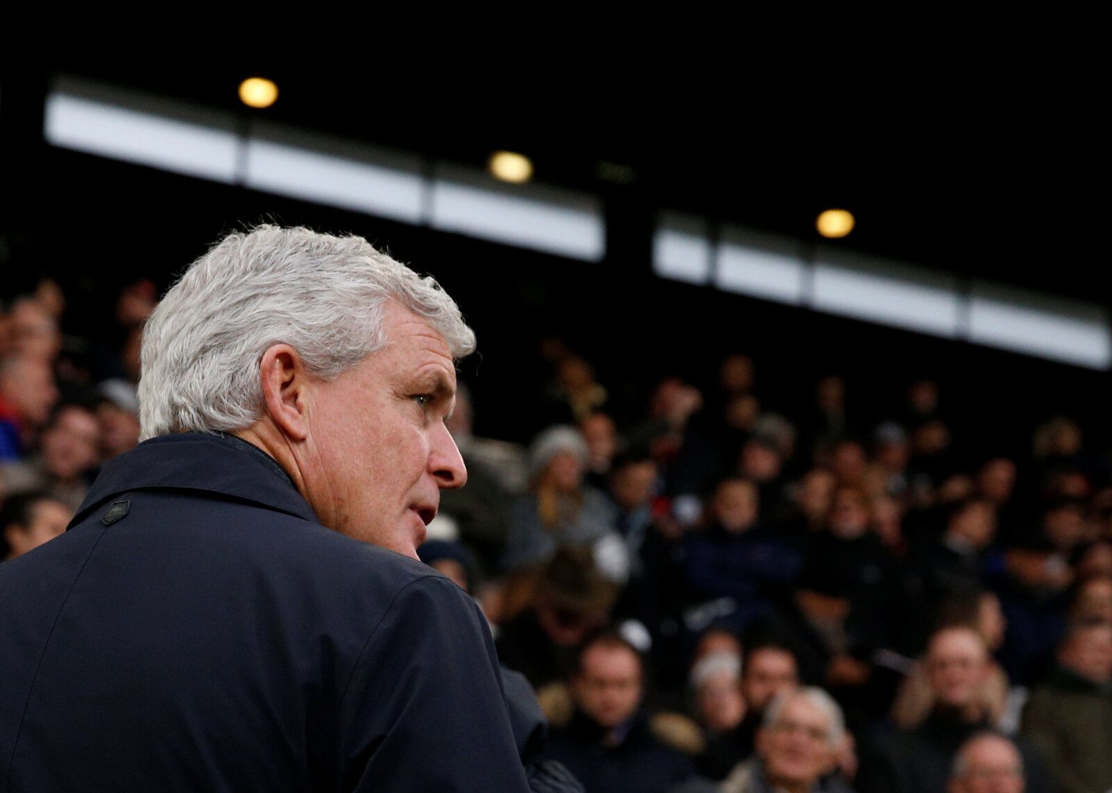 Soccer Football - Premier League - Fulham v Southampton - Craven Cottage, London, Britain - November 24, 2018  Southampton manager Mark Hughes before the match   Action Images via Reuters/Andrew Couldridge  EDITORIAL USE ONLY. No use with unauthorized audio, video, data, fixture lists, club/league logos or 