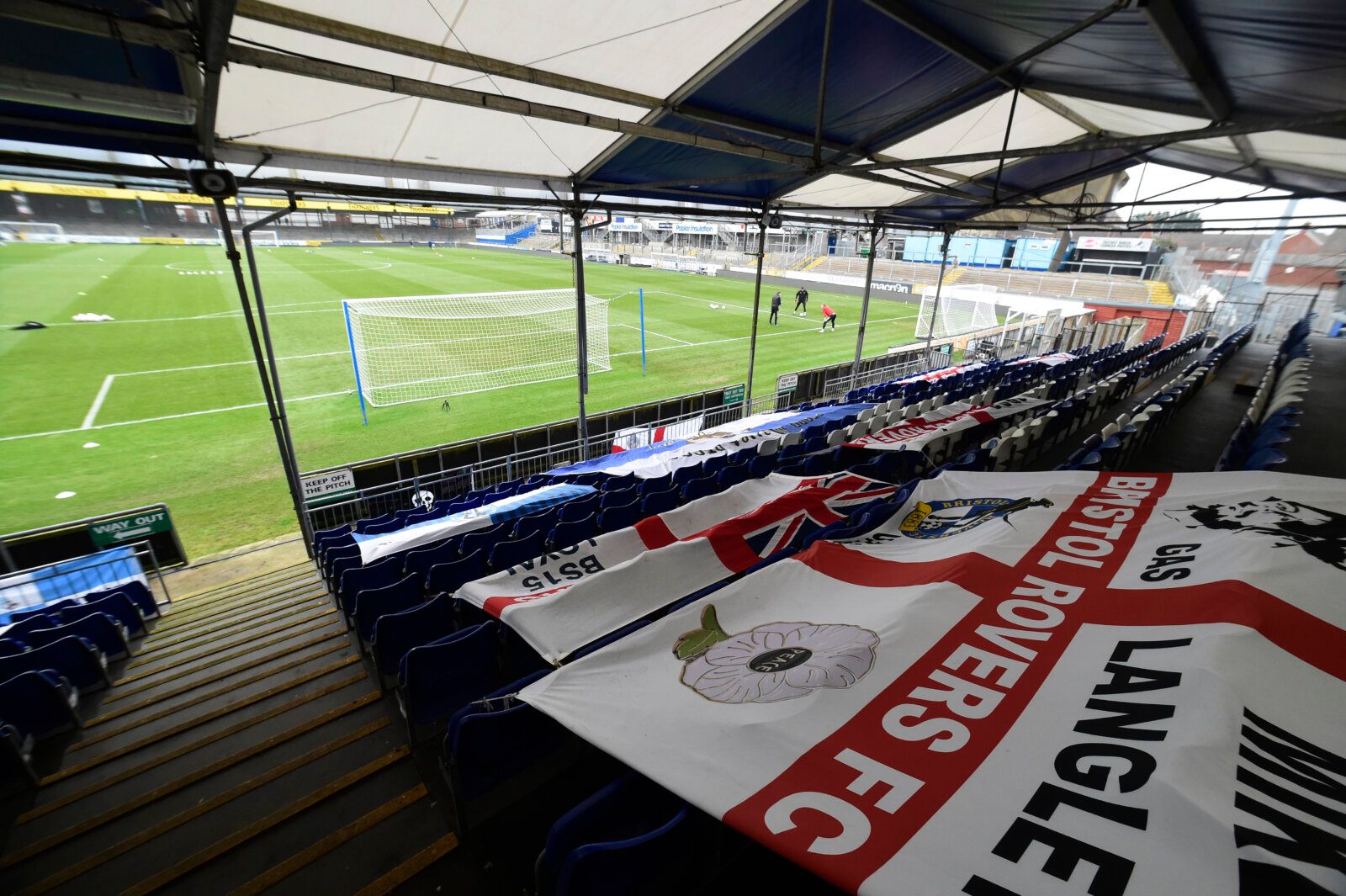 Soccer Football - FA Cup Third Round - Bristol Rovers v Sheffield United - Memorial Stadium, Bristol, Britain - January 9, 2021  General view inside the stadium before the match REUTERS/Rebecca Naden