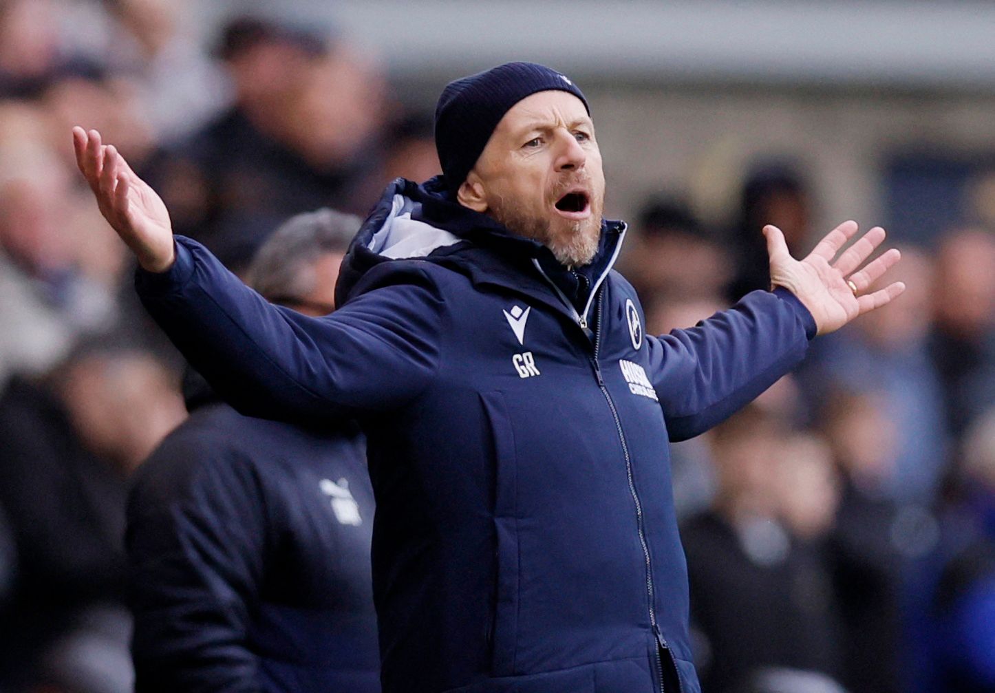 Soccer Football - FA Cup Third Round - Millwall v Crystal Palace - The Den, London, Britain - January 8, 2022 Millwall manager Gary Rowett Action Images via Reuters/Andrew Couldridge