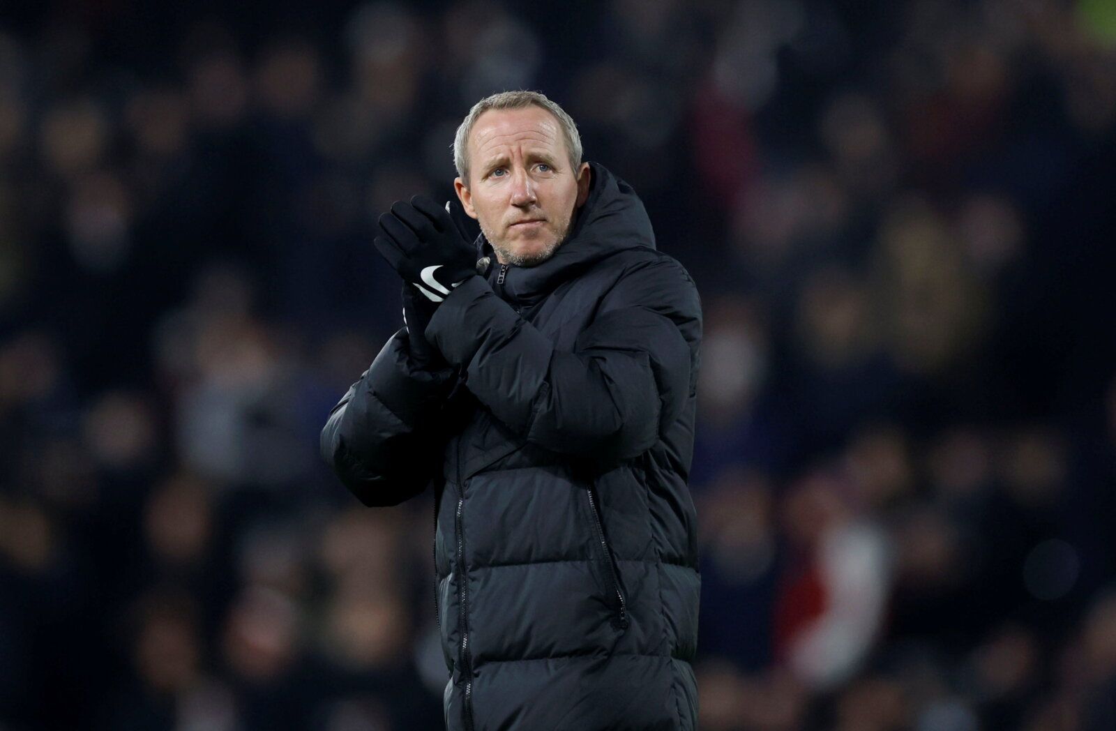 Soccer Football - Championship - Fulham v Birmingham City - Craven Cottage, London, Britain - January 18, 2022 Birmingham City manager Lee Bowyer  Peter Cziborra/Action Images  EDITORIAL USE ONLY. No use with unauthorized audio, video, data, fixture lists, club/league logos or 