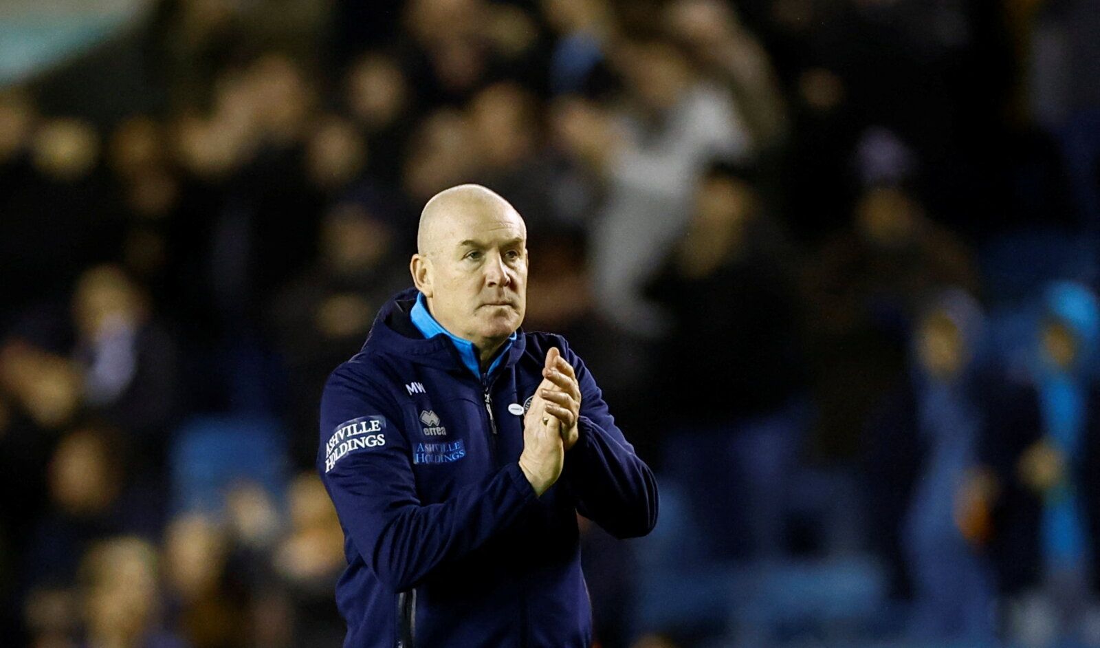 Soccer Football - Championship - Millwall v Queens Park Rangers - The Den, London, Britain - February 15, 2022 Queens Park Rangers' manager Mark Warburton Action Images/Andrew Boyers  EDITORIAL USE ONLY. No use with unauthorized audio, video, data, fixture lists, club/league logos or 