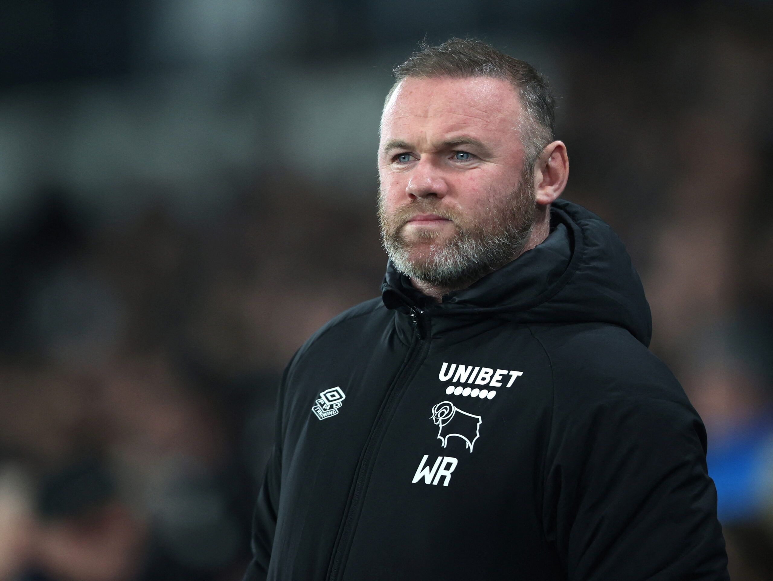 Soccer Football - Championship - Derby County v Millwall - Pride Park, Derby, Britain - February 23, 2022  Derby County manager Wayne Rooney Action Images/Molly Darlington