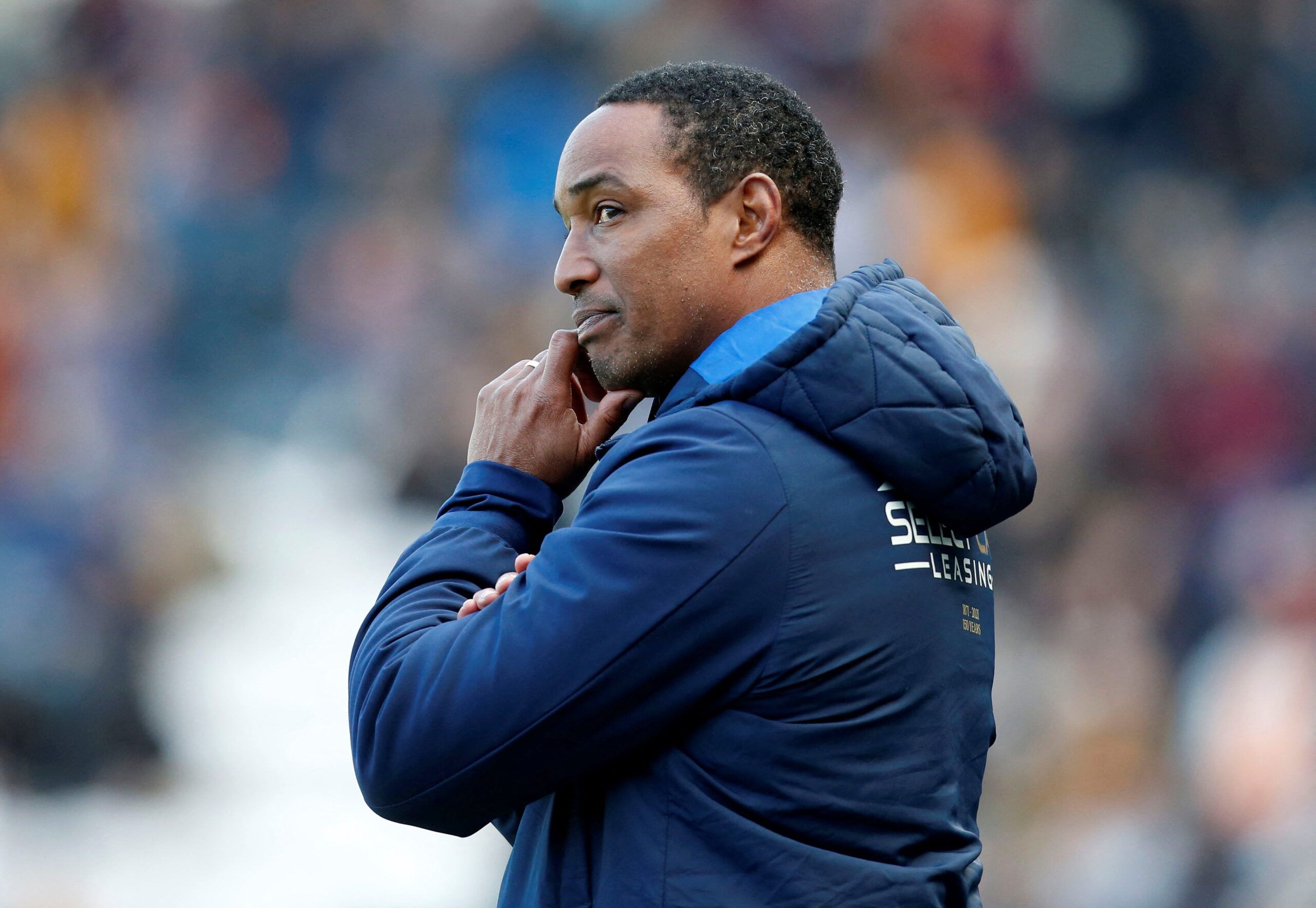 Soccer Football - Championship - Hull City v Reading - MKM Stadium, Hull, Britain - April 23, 2022 Reading manager Paul Ince reacts  Action Images/Ed Sykes  EDITORIAL USE ONLY. No use with unauthorized audio, video, data, fixture lists, club/league logos or 