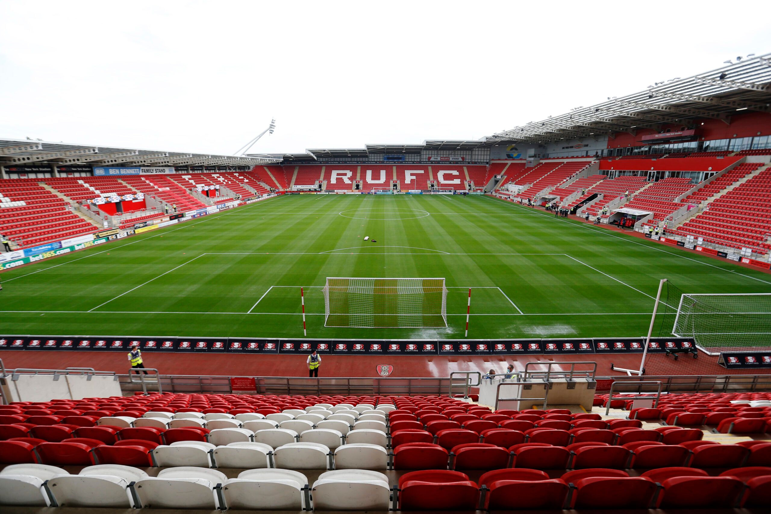 Soccer Football - Pre Season Friendly - Rotherham United v Newcastle United - AESSEAL New York Stadium, Rotherham, Britain - July 27, 2021 General view inside the stadium before the match Action Images via Reuters/Ed Sykes