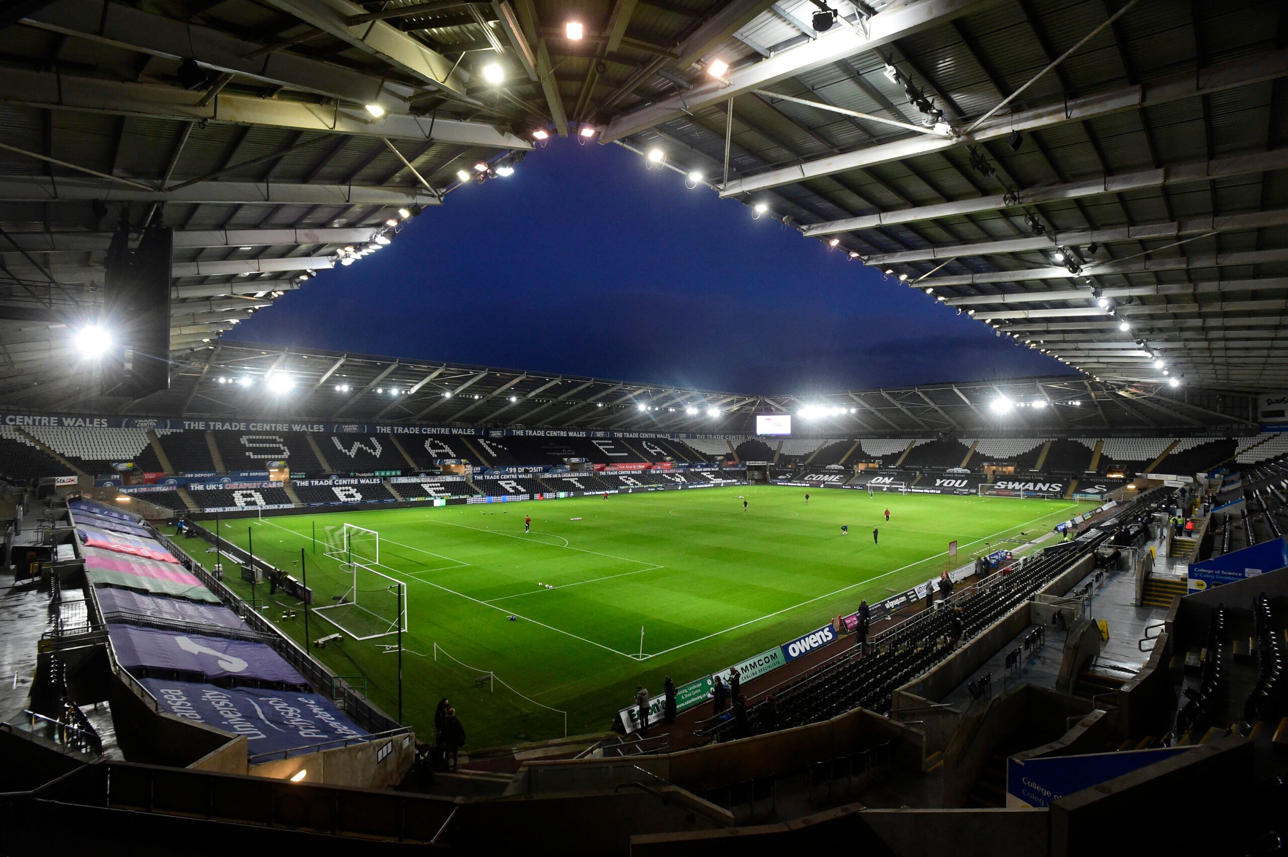 Soccer Football - FA Cup Third Round - Swansea City v Southampton - Swansea.com Stadium, Swansea, Wales, Britain - January 8, 2022 General view inside the stadium before the match REUTERS/Rebecca Naden