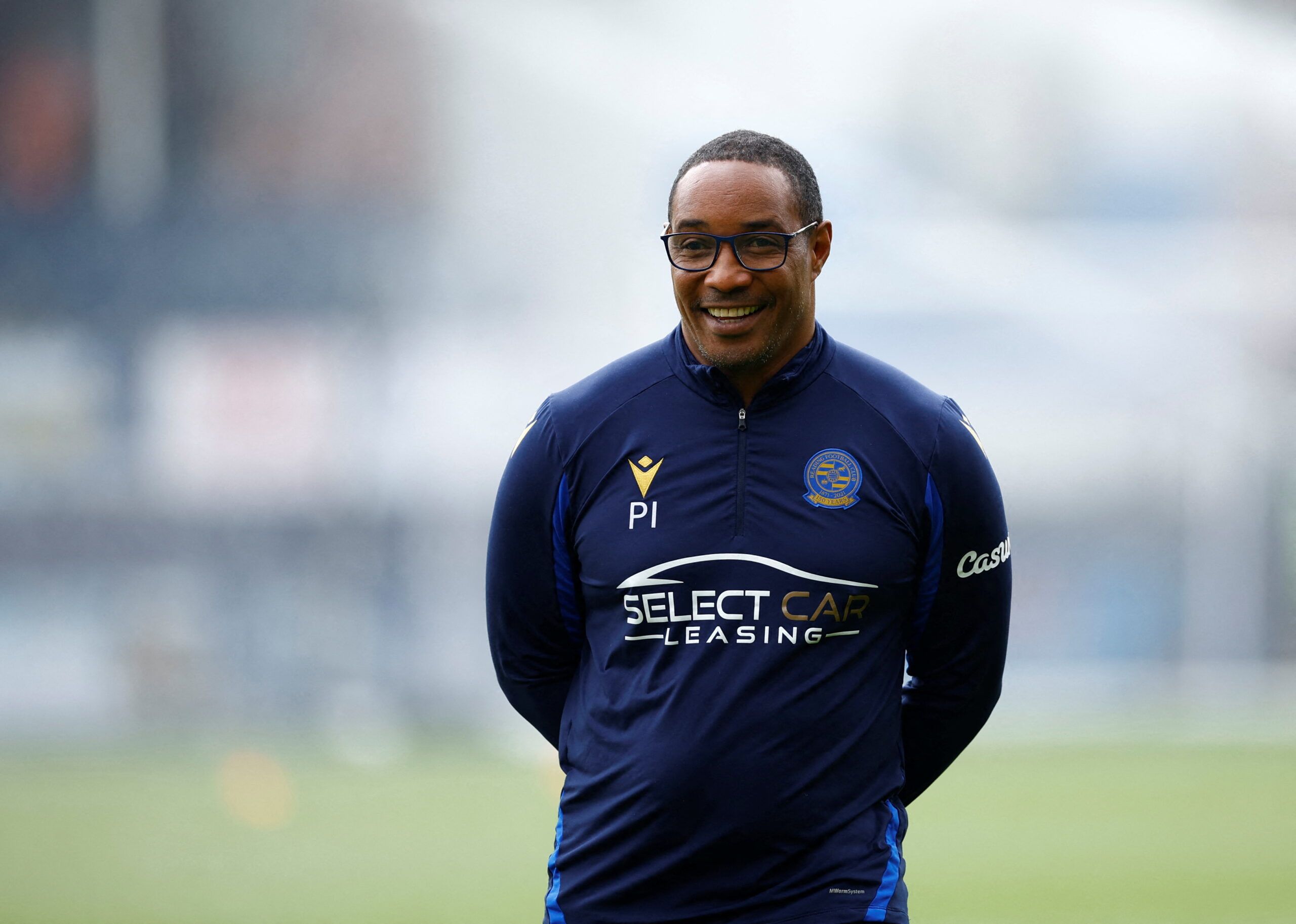 Soccer Football - Championship - Luton Town v Reading - Kenilworth Road, Luton, Britain - May 7, 2022 Reading manager Paul Ince before the match  Action Images/Andrew Boyers  EDITORIAL USE ONLY. No use with unauthorized audio, video, data, fixture lists, club/league logos or 