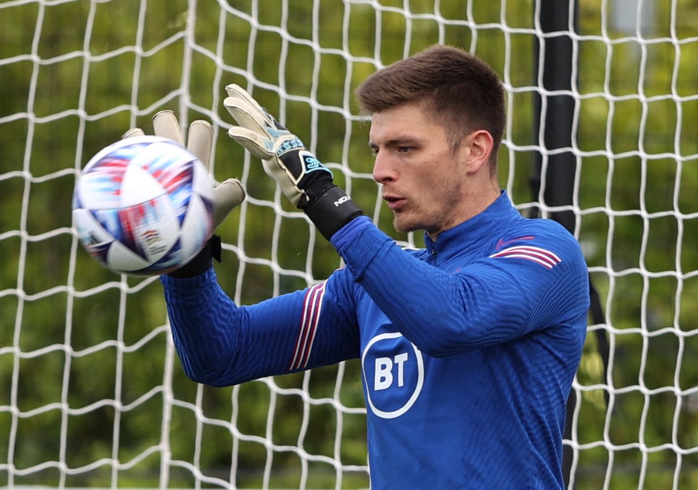 Soccer Football - UEFA Nations League - England Training - St George's Park, Burton Upon Trent, Britain - May 30, 2022  England's Nick Pope during training Action Images via Reuters/Molly Darlington