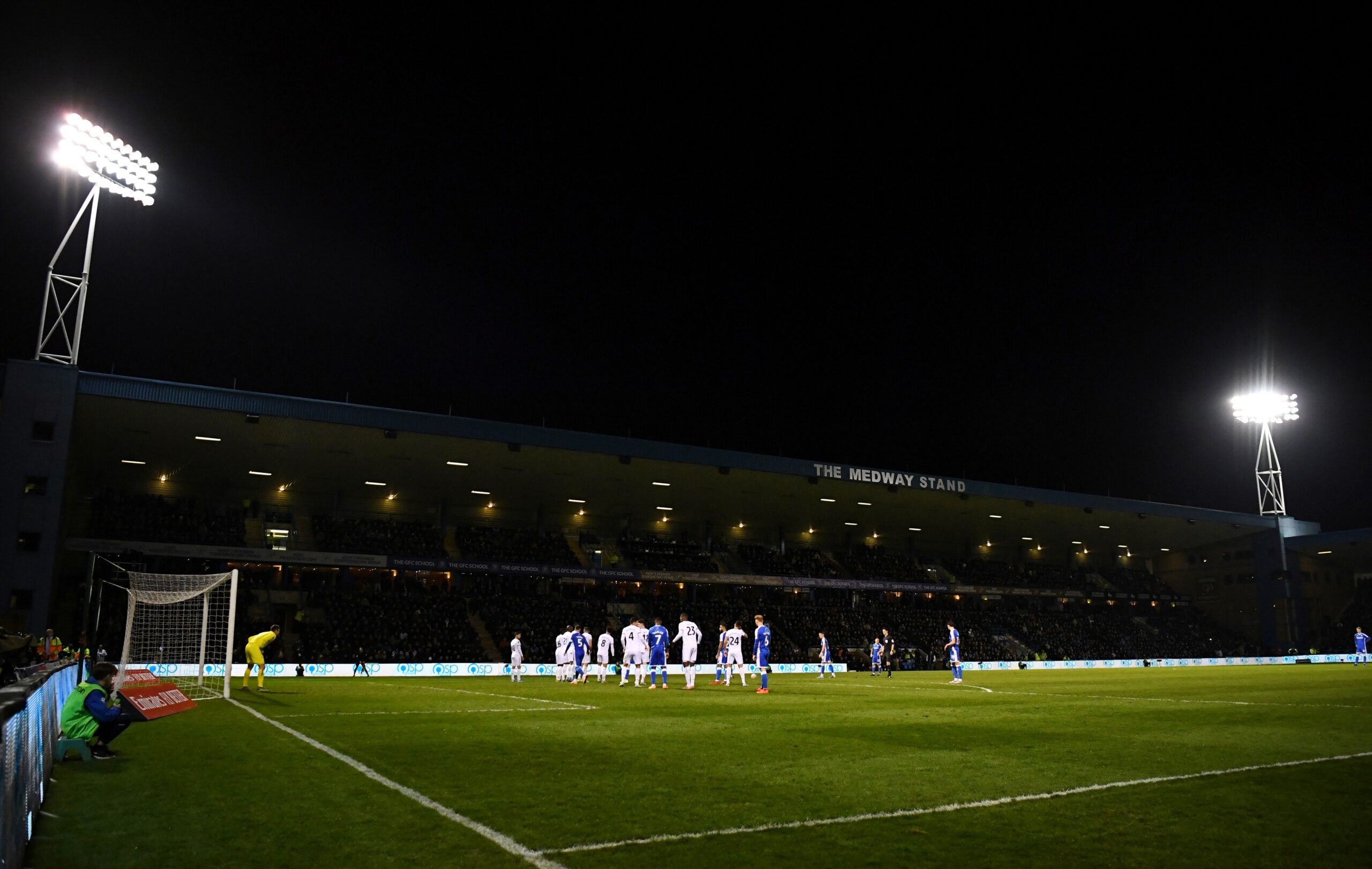 Soccer Football - FA Cup - Third Round - Gillingham v West Ham United - MEMS Priestfield Stadium, Gillingham, Britain - January 5, 2020  General view during the match   REUTERS/Dylan Martinez
