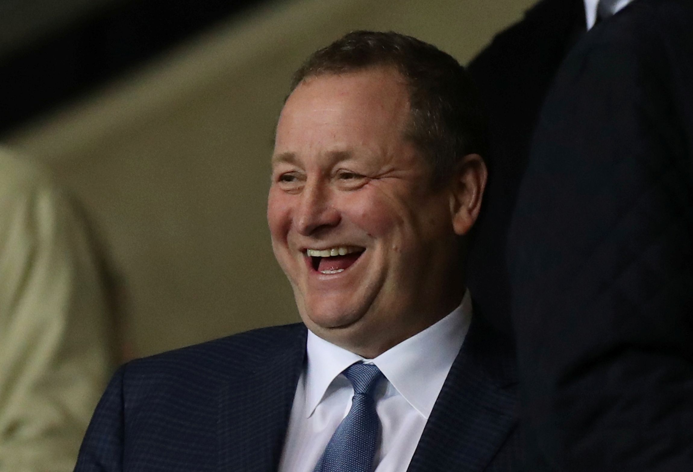 Soccer Football -  FA Cup Fourth Round Replay - Oxford United v Newcastle United  - Kassam Stadium, Oxford, Britain - February 4, 2020  Newcastle United owner Mike Ashley before the match     REUTERS/David Klein