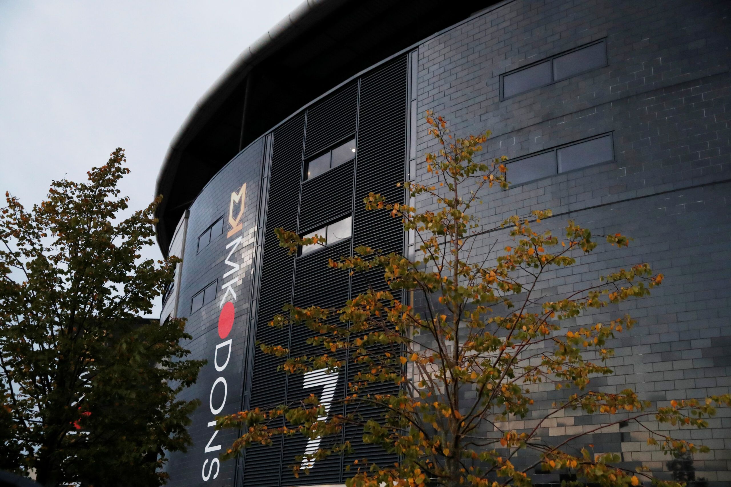 Soccer Football - Carabao Cup - Third Round - Milton Keynes Dons v Liverpool - Stadium MK, Milton Keynes, Britain - September 25, 2019  General view outside the stadium before the match   Action Images via Reuters/Andrew Boyers  EDITORIAL USE ONLY. No use with unauthorized audio, video, data, fixture lists, club/league logos or 