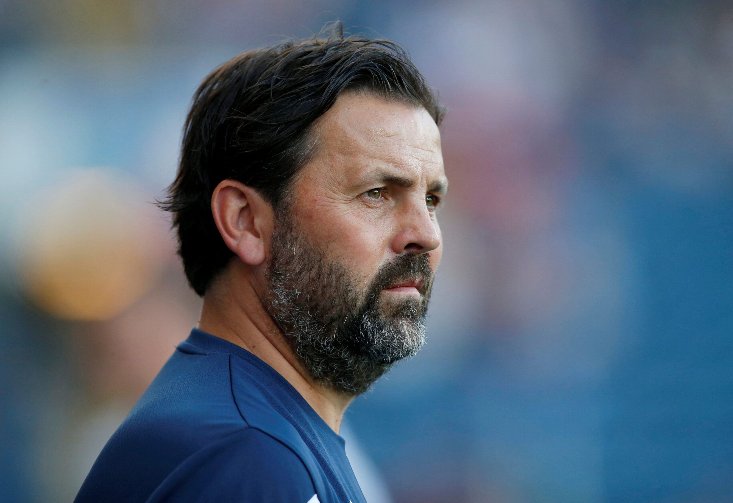 Soccer Football - Carabao Cup - Blackburn Rovers v Hartlepool United - Ewood Park, Blackburn, Britain - August 10, 2022  Hartlepool United manager Paul Hartley Action Images/Ed Sykes  EDITORIAL USE ONLY. No use with unauthorized audio, video, data, fixture lists, club/league logos or 