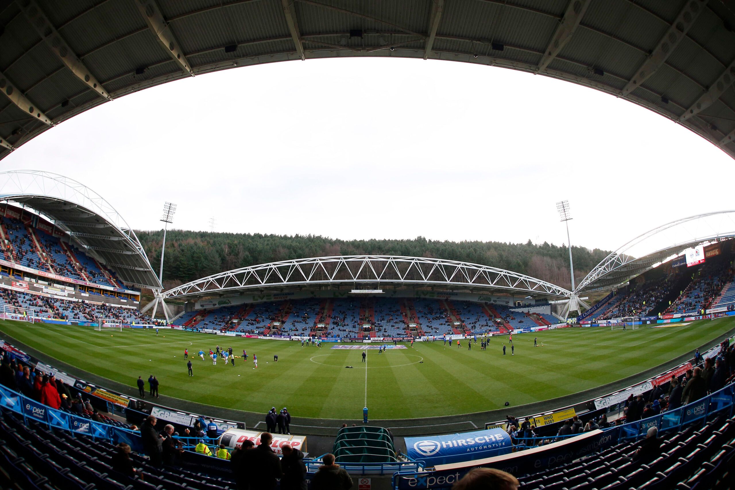 Britain Football Soccer - Huddersfield Town v Blackburn Rovers - Sky Bet Championship - The John Smith's Stadium - 31/12/16 General view of the stadium ahead of the match Mandatory Credit: Action Images / Craig Brough Livepic EDITORIAL USE ONLY. No use with unauthorized audio, video, data, fixture lists, club/league logos or 