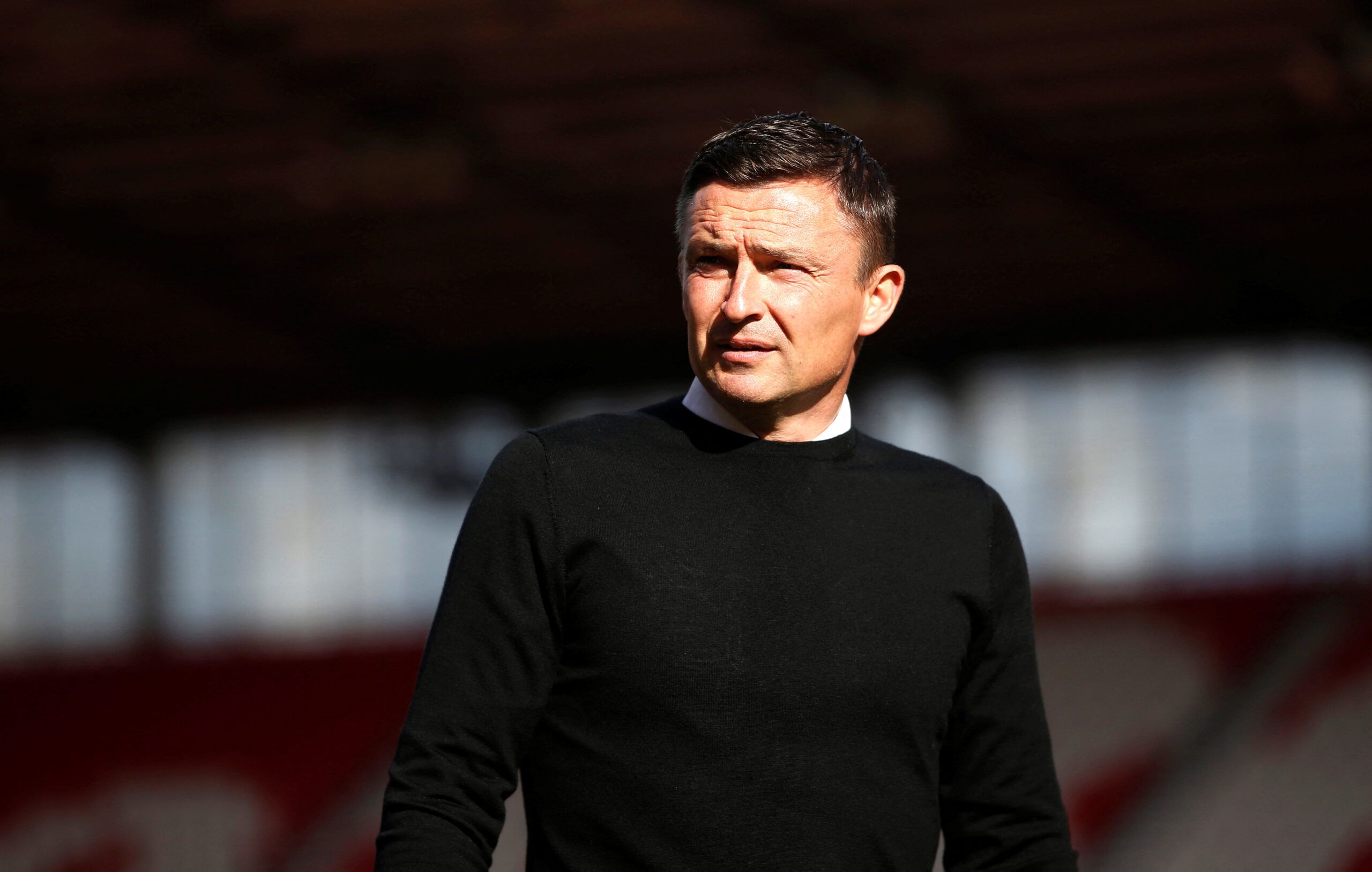 Soccer Football - Championship - Stoke City v Sheffield United - bet365 Stadium, Stoke-on-Trent, Britain - October 8, 2022 Sheffield United manager Paul Heckingbottom before the match   Action Images/Craig Brough  EDITORIAL USE ONLY. No use with unauthorized audio, video, data, fixture lists, club/league logos or 