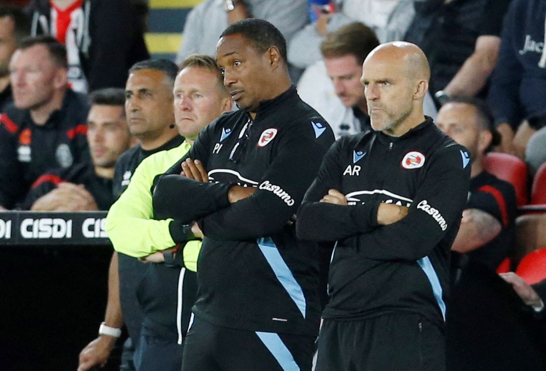 Soccer Football - Championship - Sheffield United v Reading - Bramall Lane, Sheffield, Britain - August 30, 2022 Reading manager Paul Ince  Action Images/Ed Sykes  EDITORIAL USE ONLY. No use with unauthorized audio, video, data, fixture lists, club/league logos or 