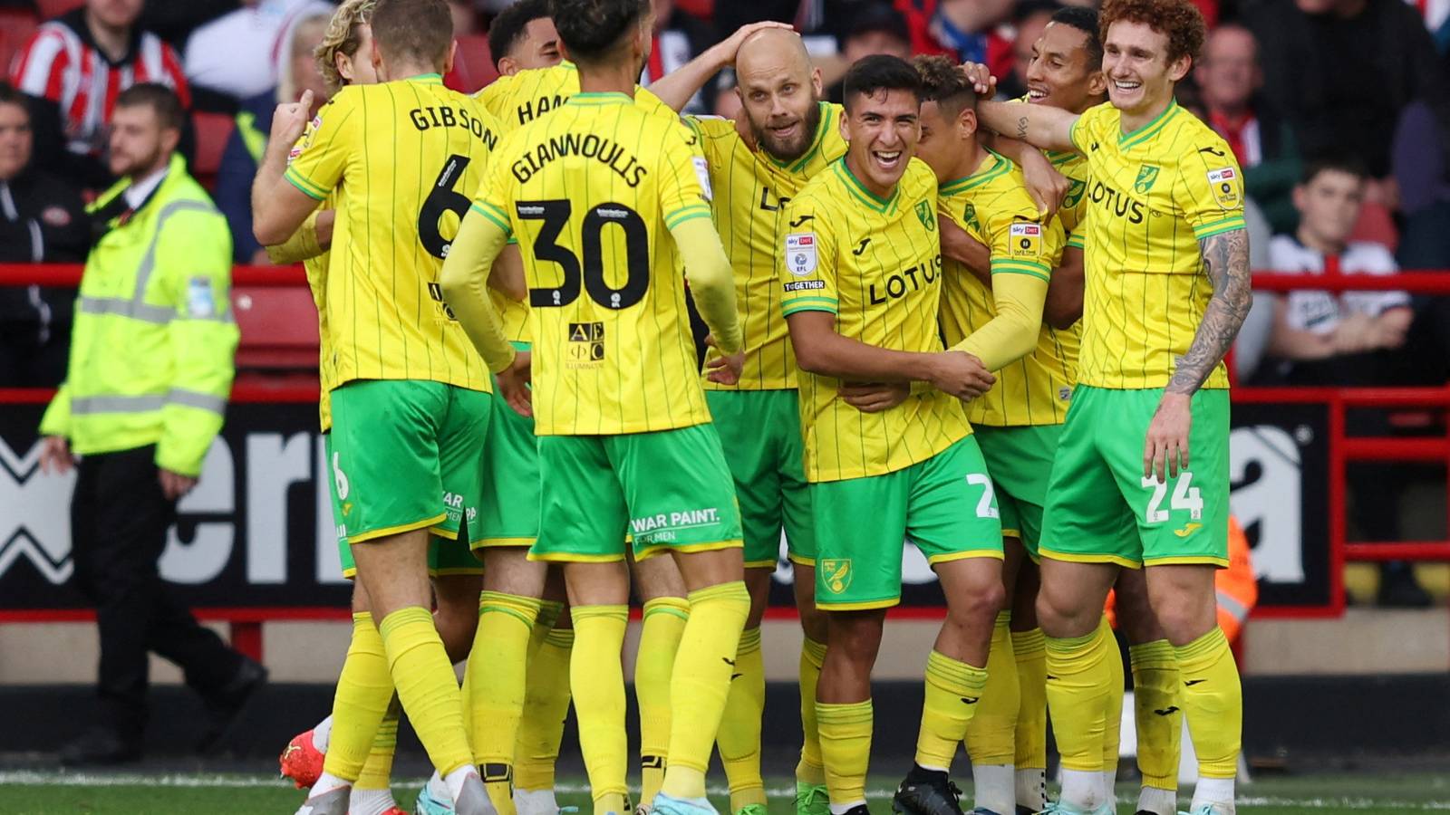 35 yellows, 2 reds: How disciplined are Norwich City compared to the ...