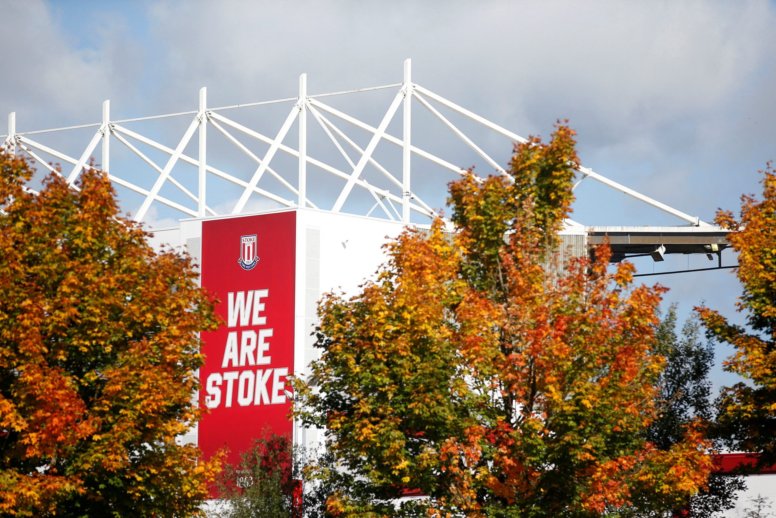 Soccer Football - Championship - Stoke City v Sheffield United - bet365 Stadium, Stoke-on-Trent, Britain - October 8, 2022 General view outside the stadium before the match     Action Images/Craig Brough  EDITORIAL USE ONLY. No use with unauthorized audio, video, data, fixture lists, club/league logos or 