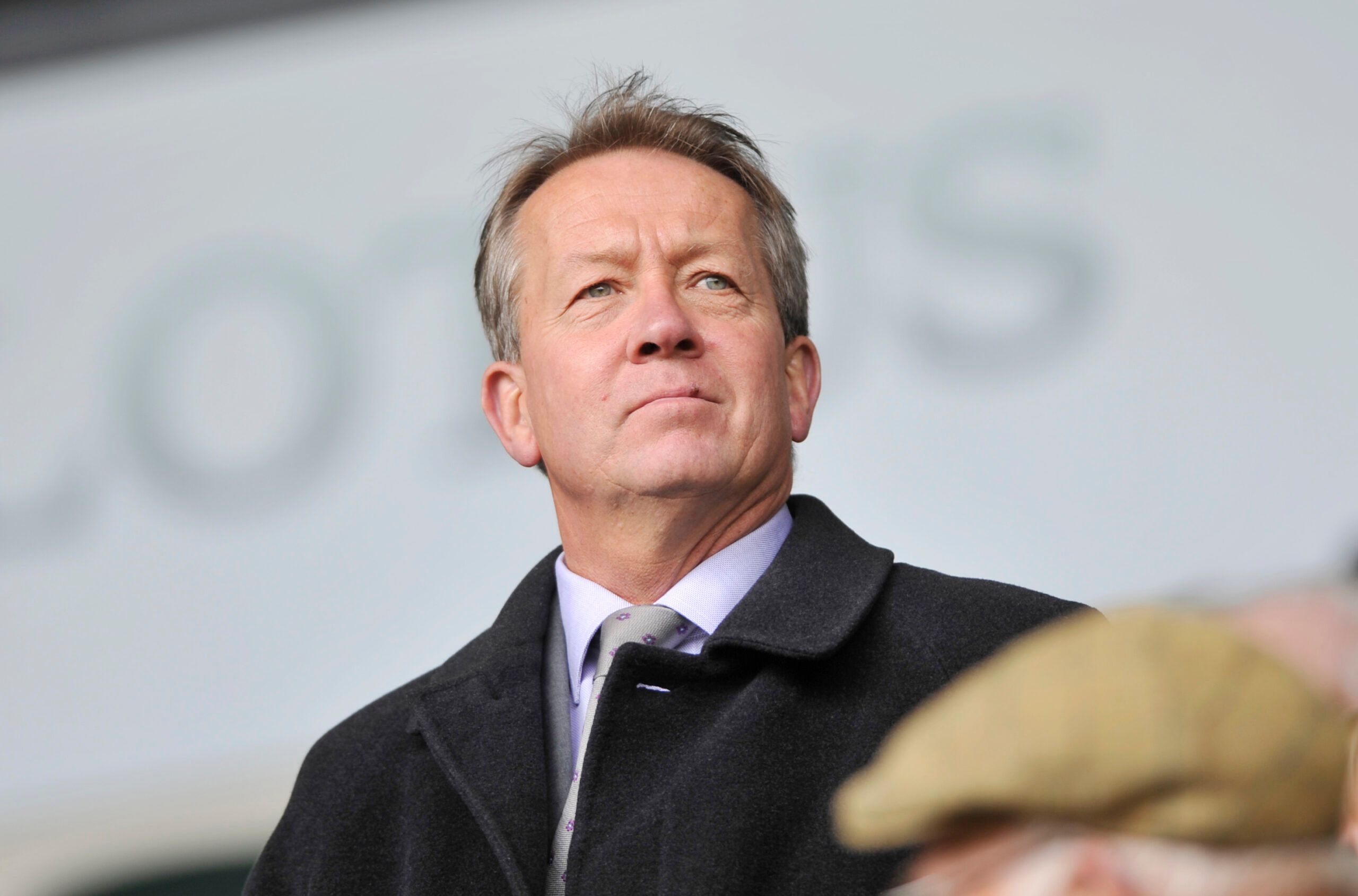 Football - Norwich City v Fulham - Sky Bet Football League Championship - Carrow Road - 2/5/15 
Fulham coach Alan Curbishley in the stands 
Mandatory Credit: Action Images / Adam Holt 
Livepic 
EDITORIAL USE ONLY. No use with unauthorized audio, video, data, fixture lists, club/league logos or 