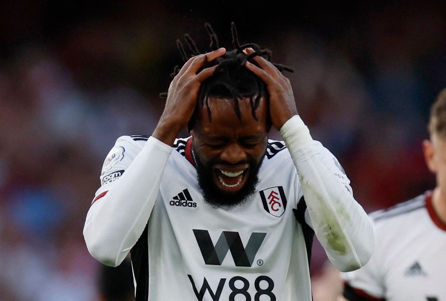 Soccer Football - Premier League - Arsenal v Fulham - Emirates Stadium, London, Britain - August 27, 2022 Fulham's Nathaniel Chalobah looks dejected after the match Action Images via Reuters/Andrew Couldridge EDITORIAL USE ONLY. No use with unauthorized audio, video, data, fixture lists, club/league logos or 'live' services. Online in-match use limited to 75 images, no video emulation. No use in betting, games or single club /league/player publications.  Please contact your account representativ